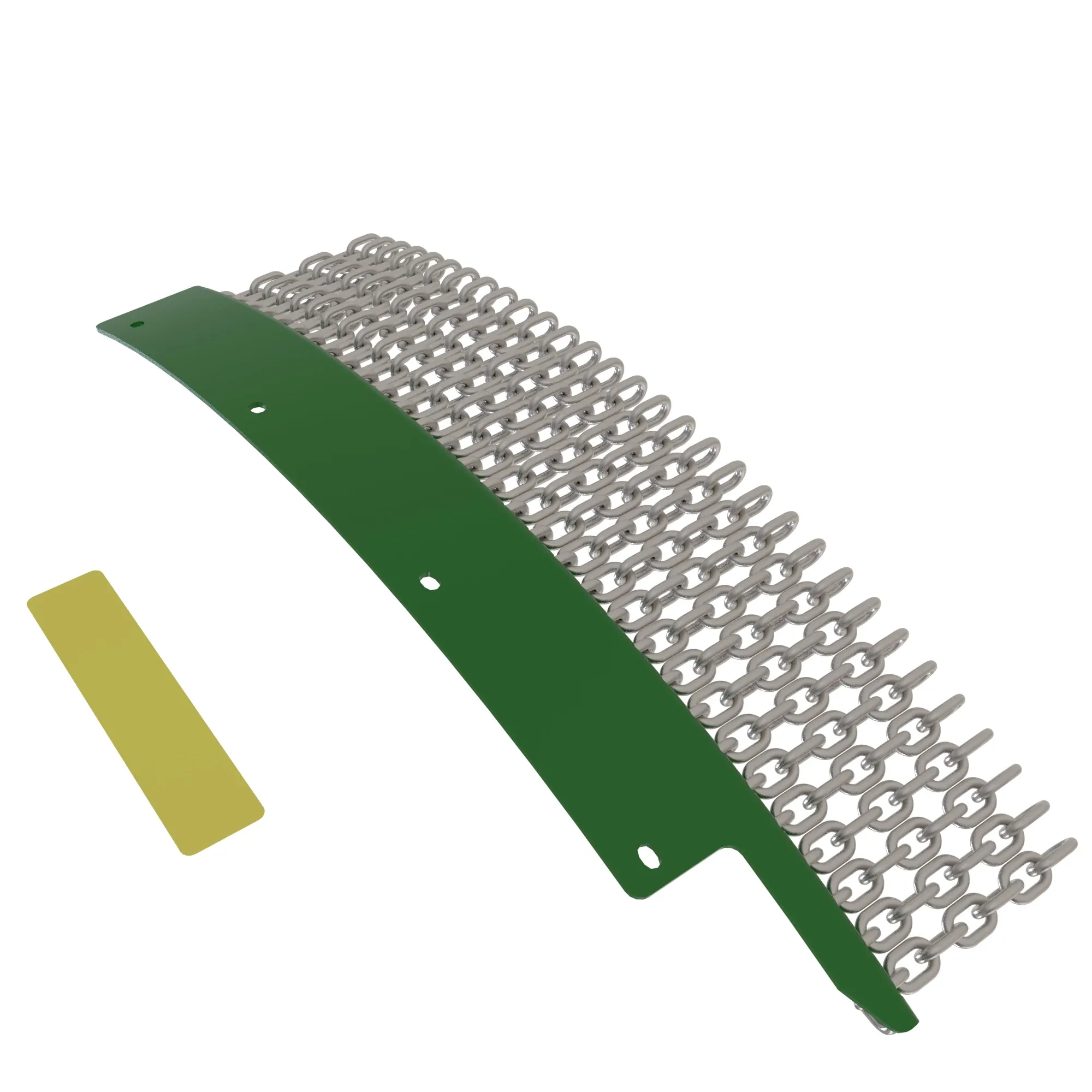 Chain shield, RH 20ft wing front rolled