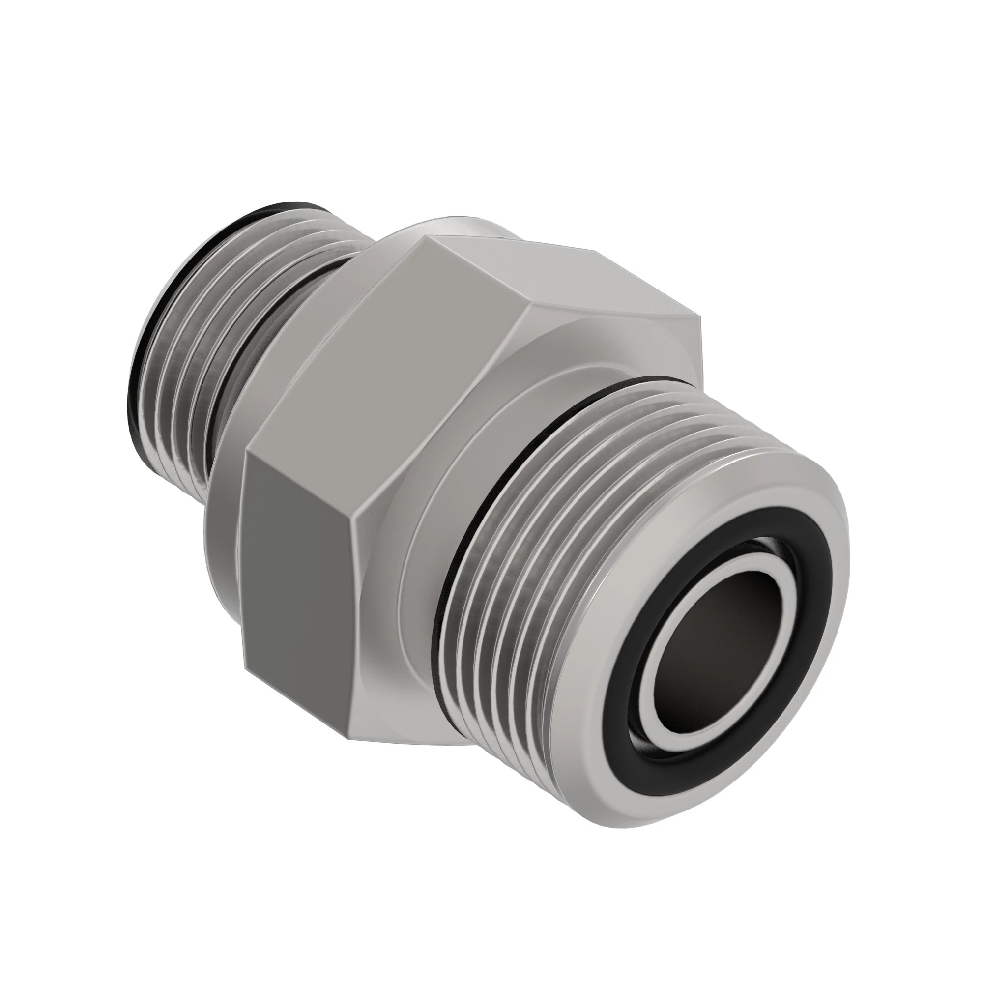 John Deere 90 Degree Elbow Male to Female Fitting - AT469722