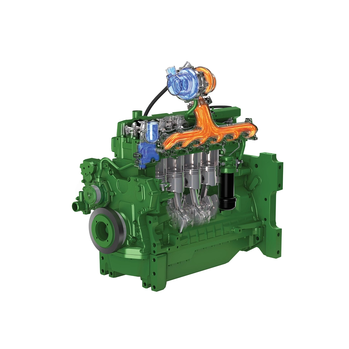 Diesel Engine 6.8 Lts 6068HTJ56 Svc