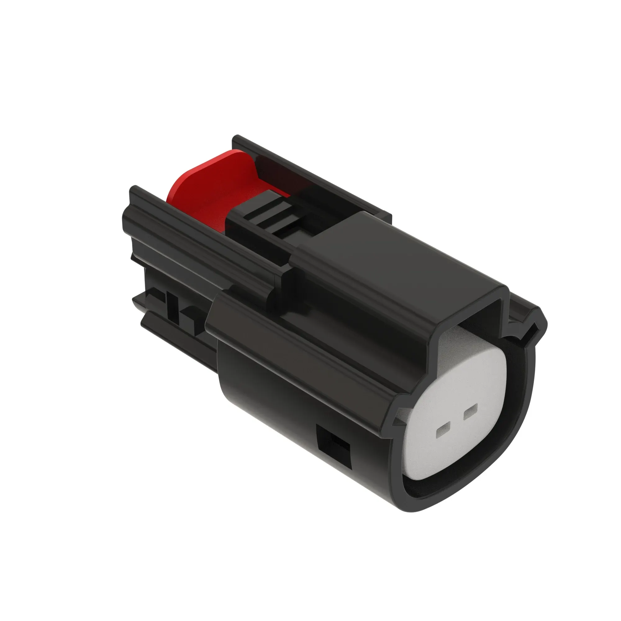 Conn Molex MX150 2W Fs Blk Plstc