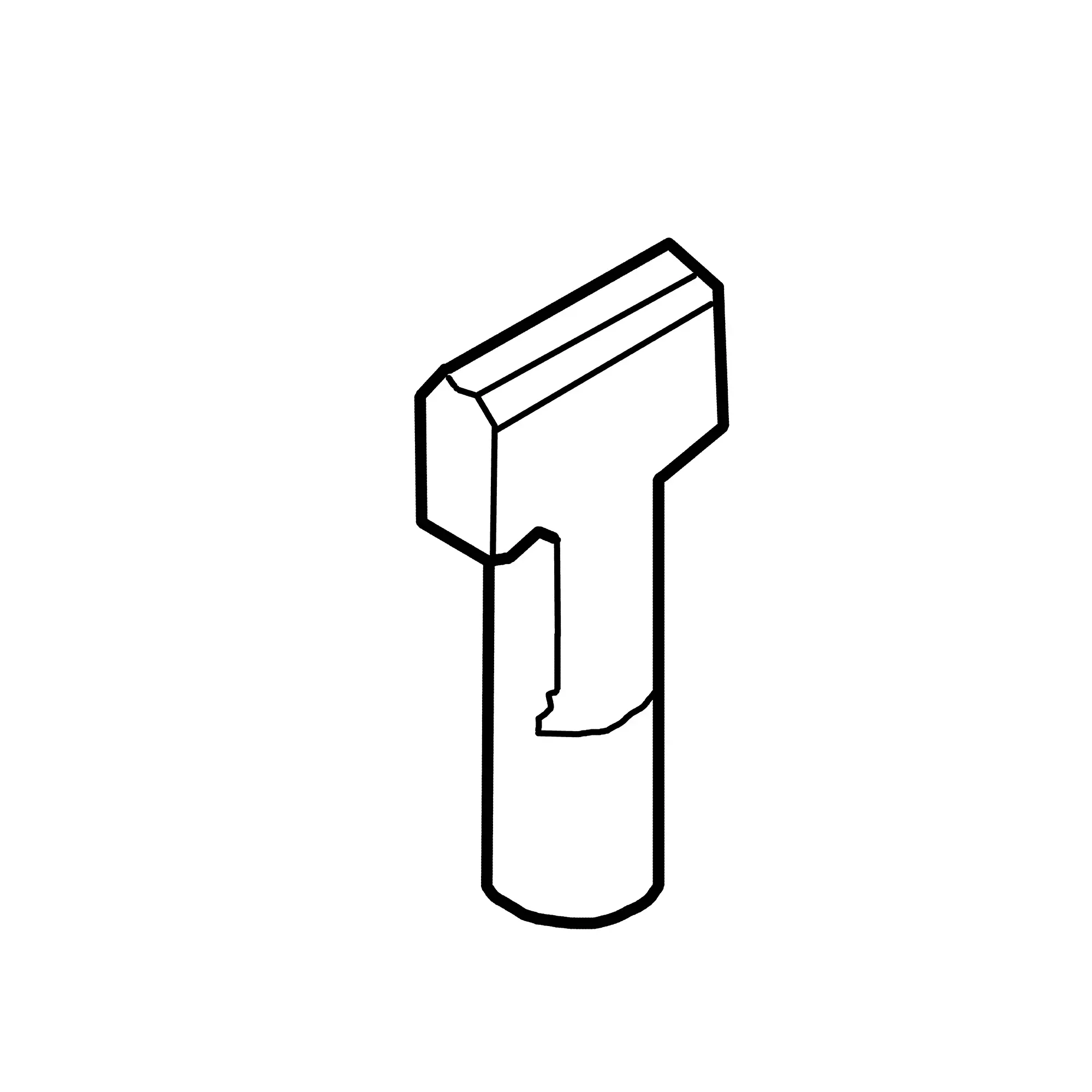 John Deere Main Hydraulic Pump Pin - 843123800