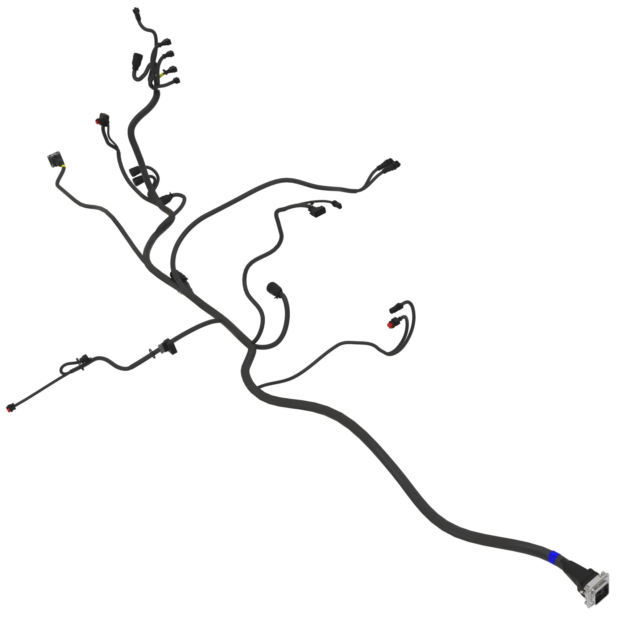 John Deere Center Backbone Wiring Harness - AA117024