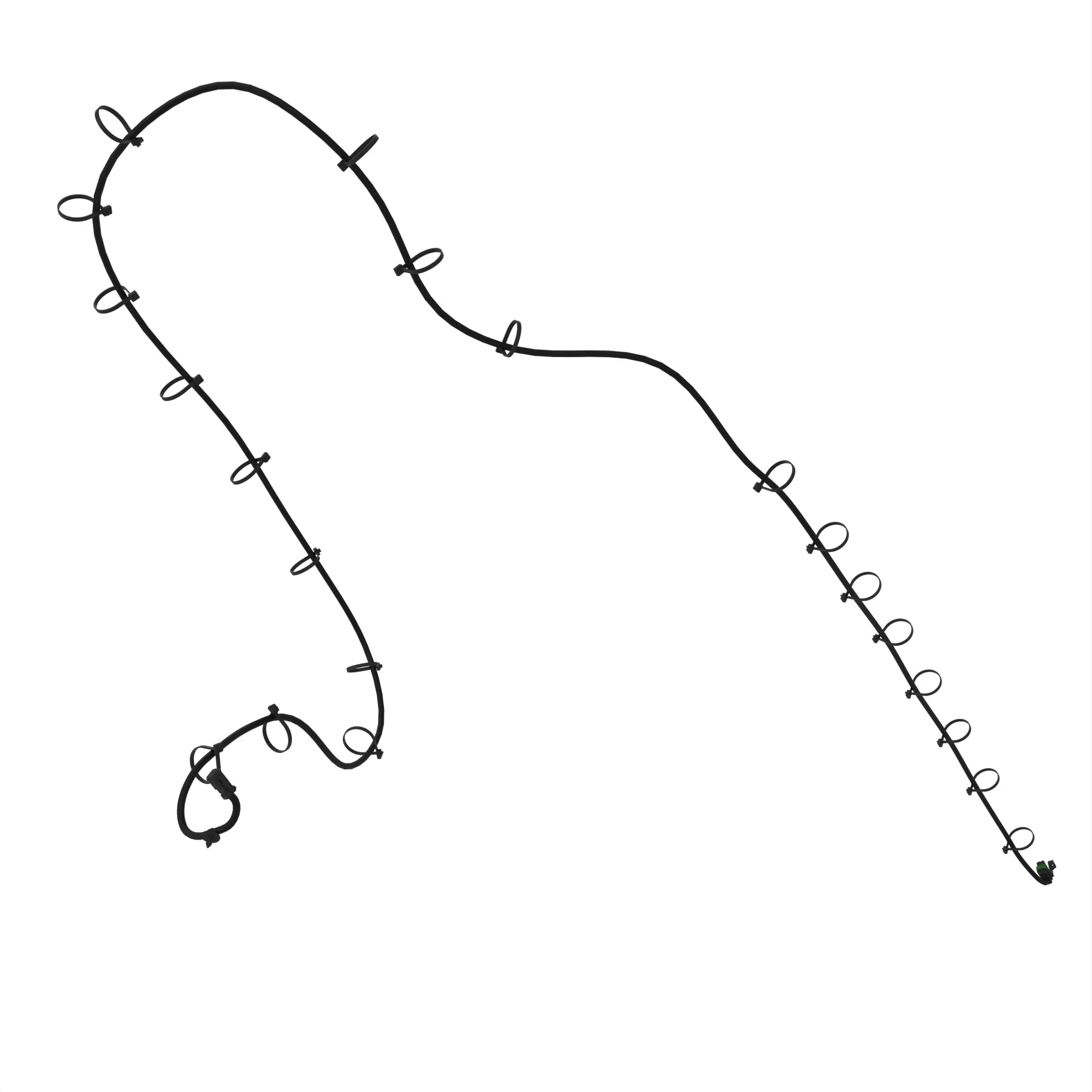 John Deere Wheel Motor Right Front Wiring Harness - AN400542