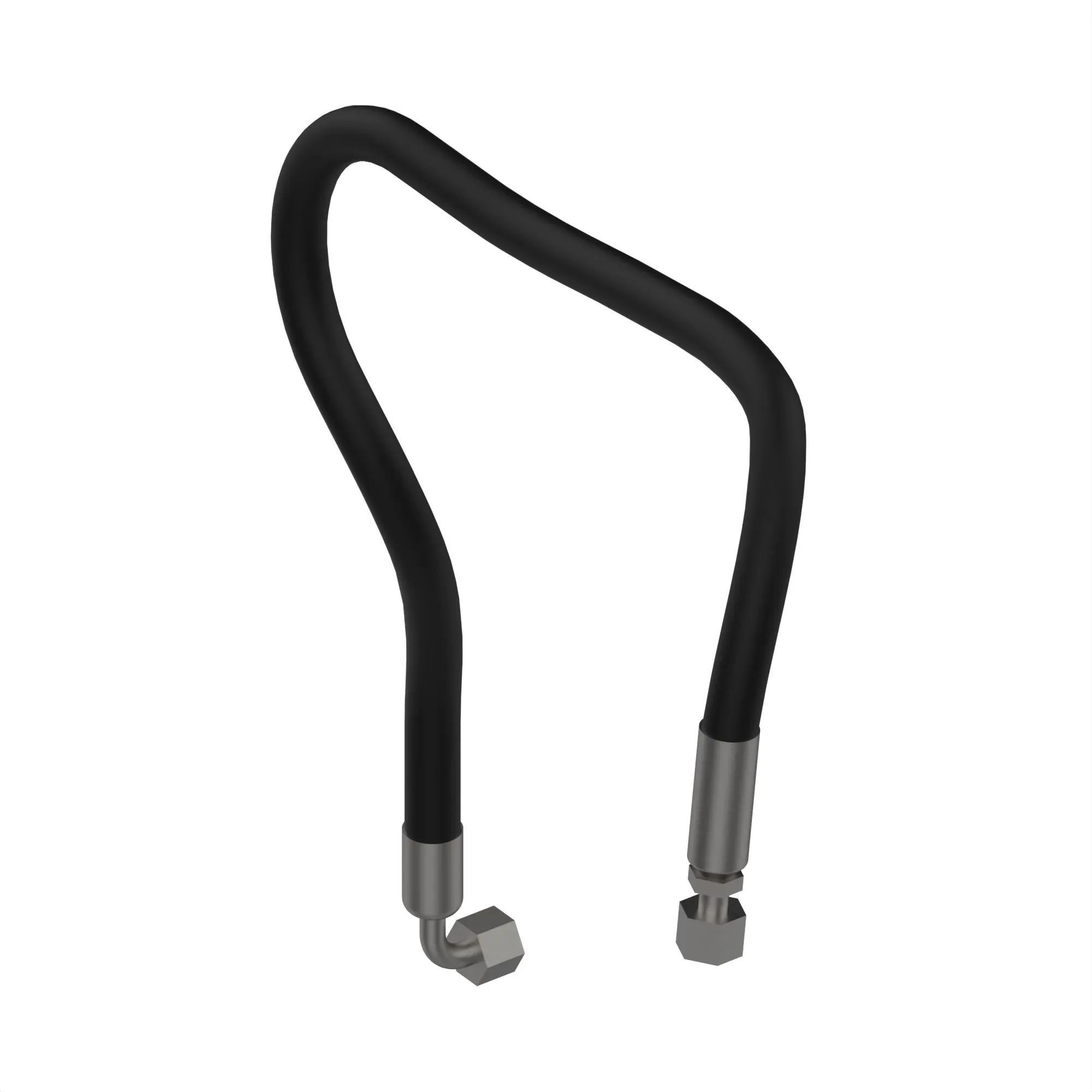 John Deere Cooler Bypass Valve Hydraulic Hose - AT449447