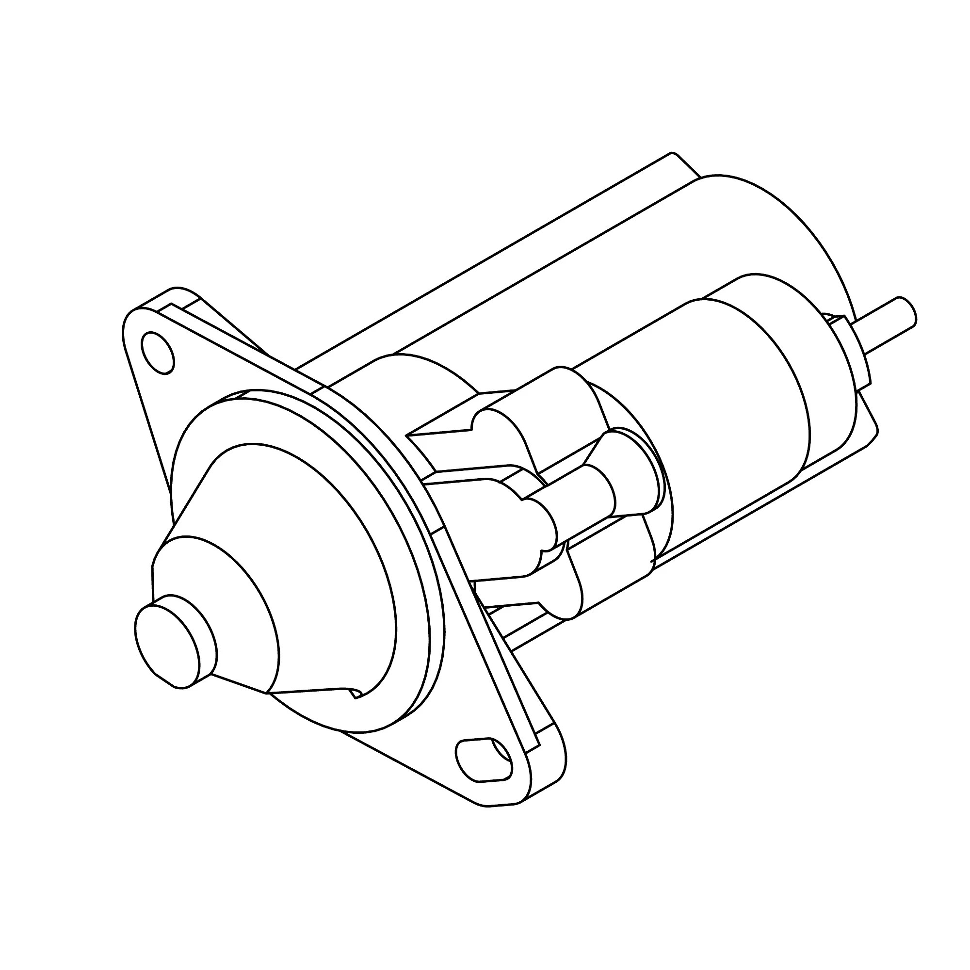 John Deere Starter Motor - MIA12270