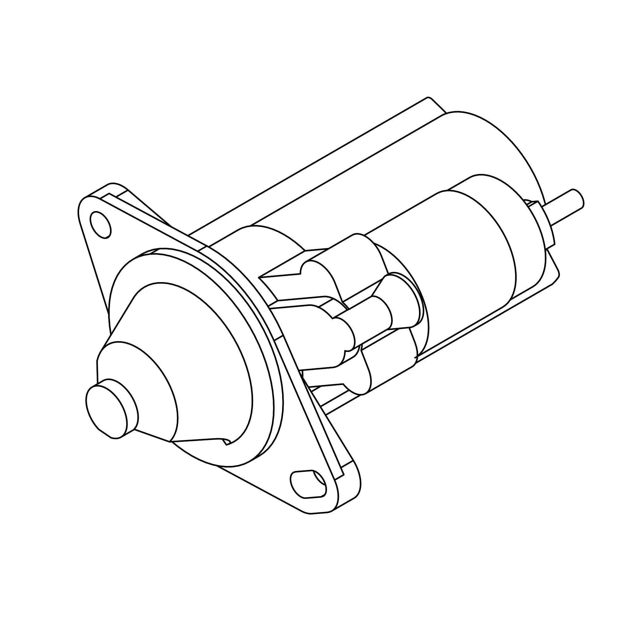 John Deere Starter Motor - MIA12270