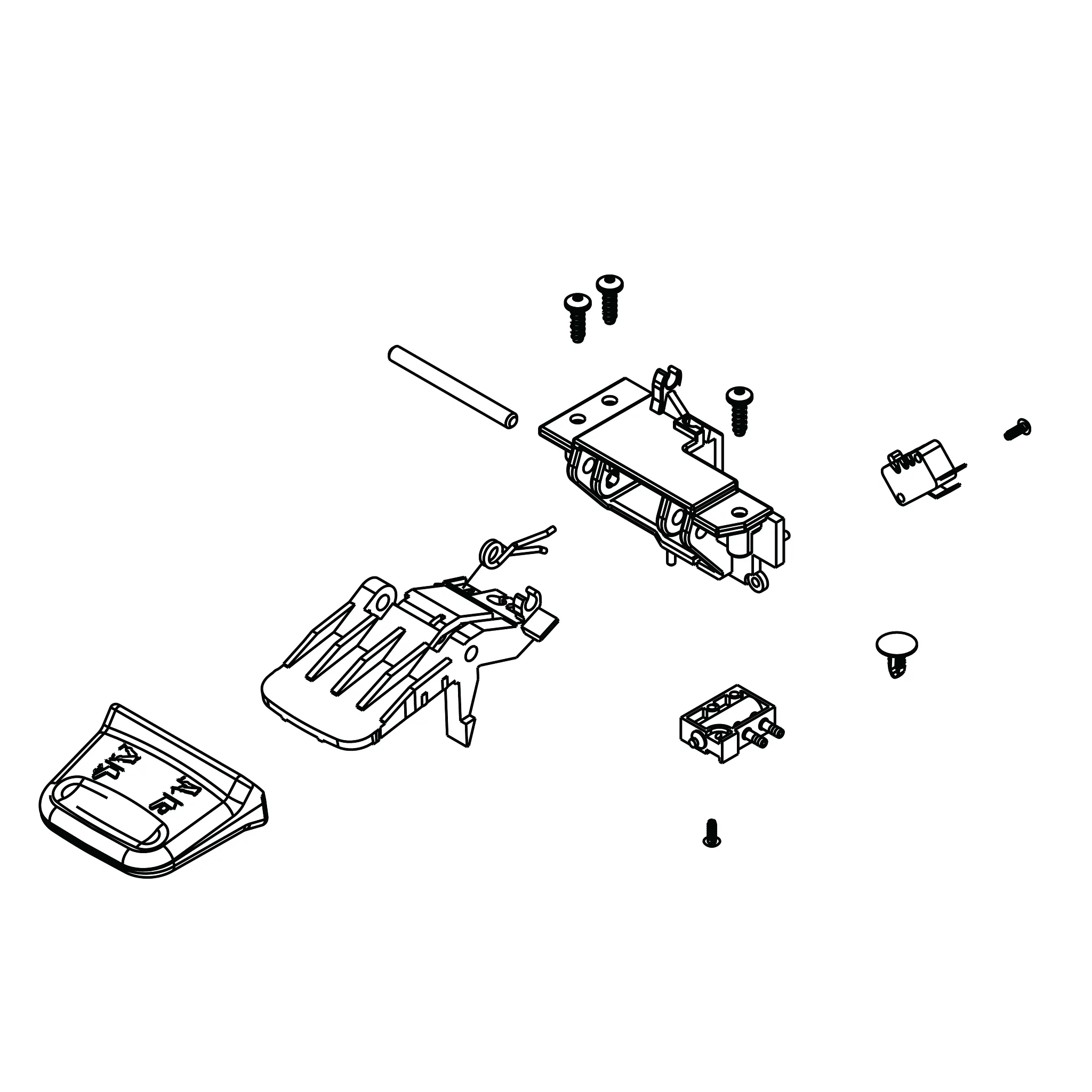 John Deere Operator Seat Suspension Control Kit - AL210510