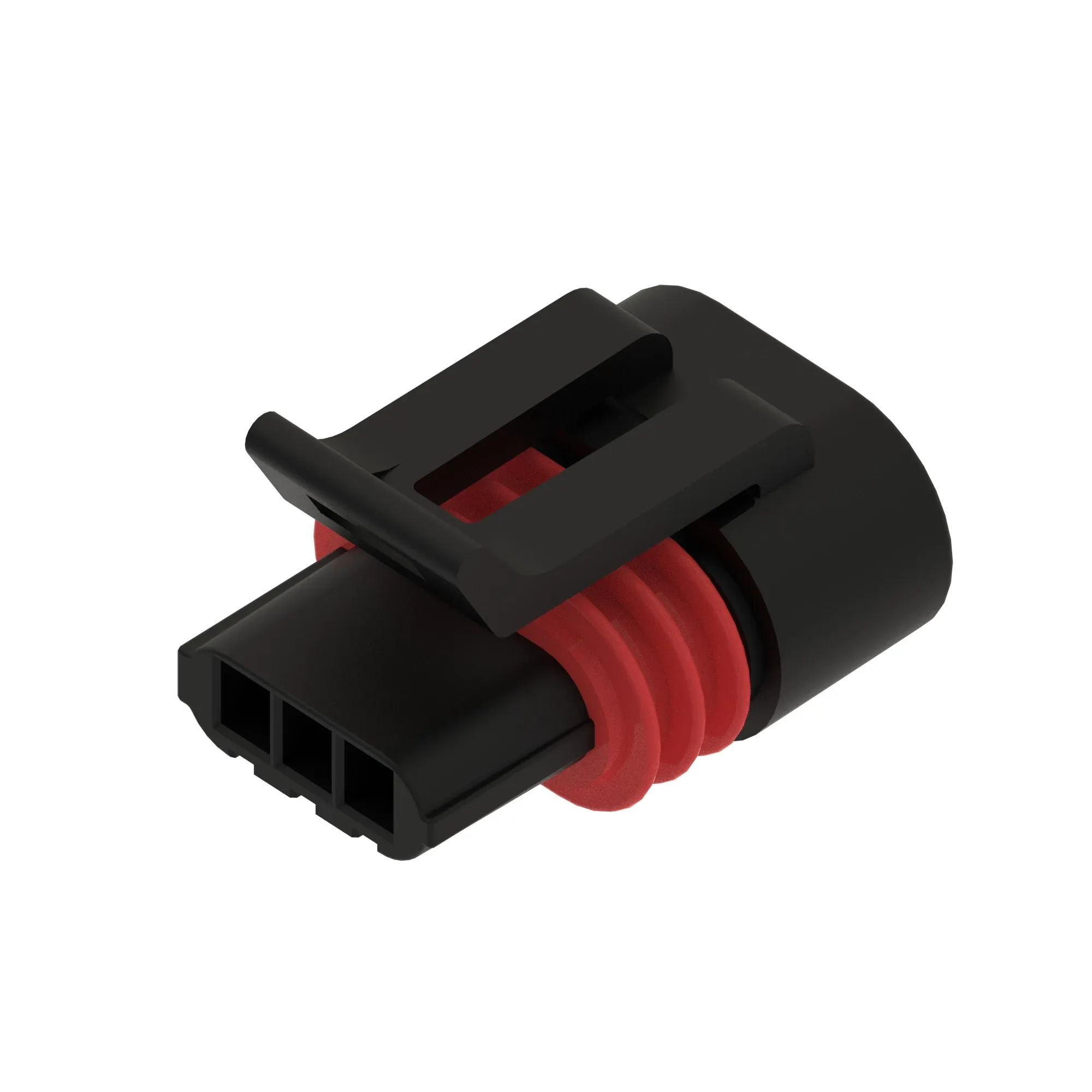 Conn Delphi MP150 3W F Gry Plstc