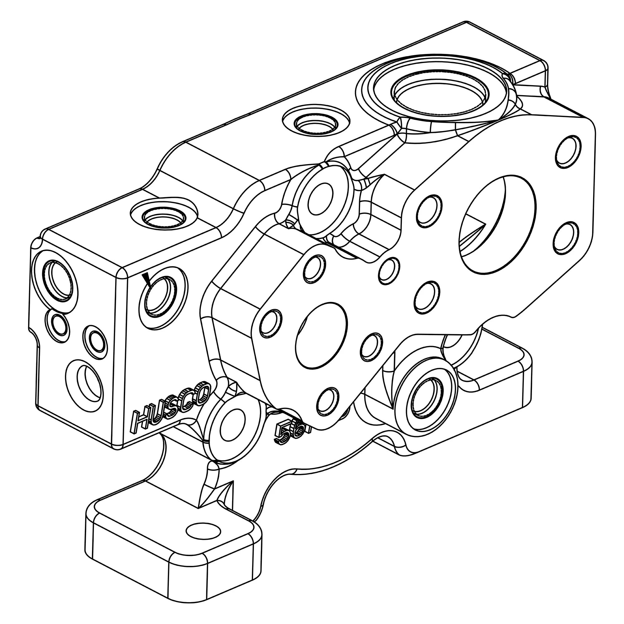 John Deere Outlet Section Control Valve - AT415619
