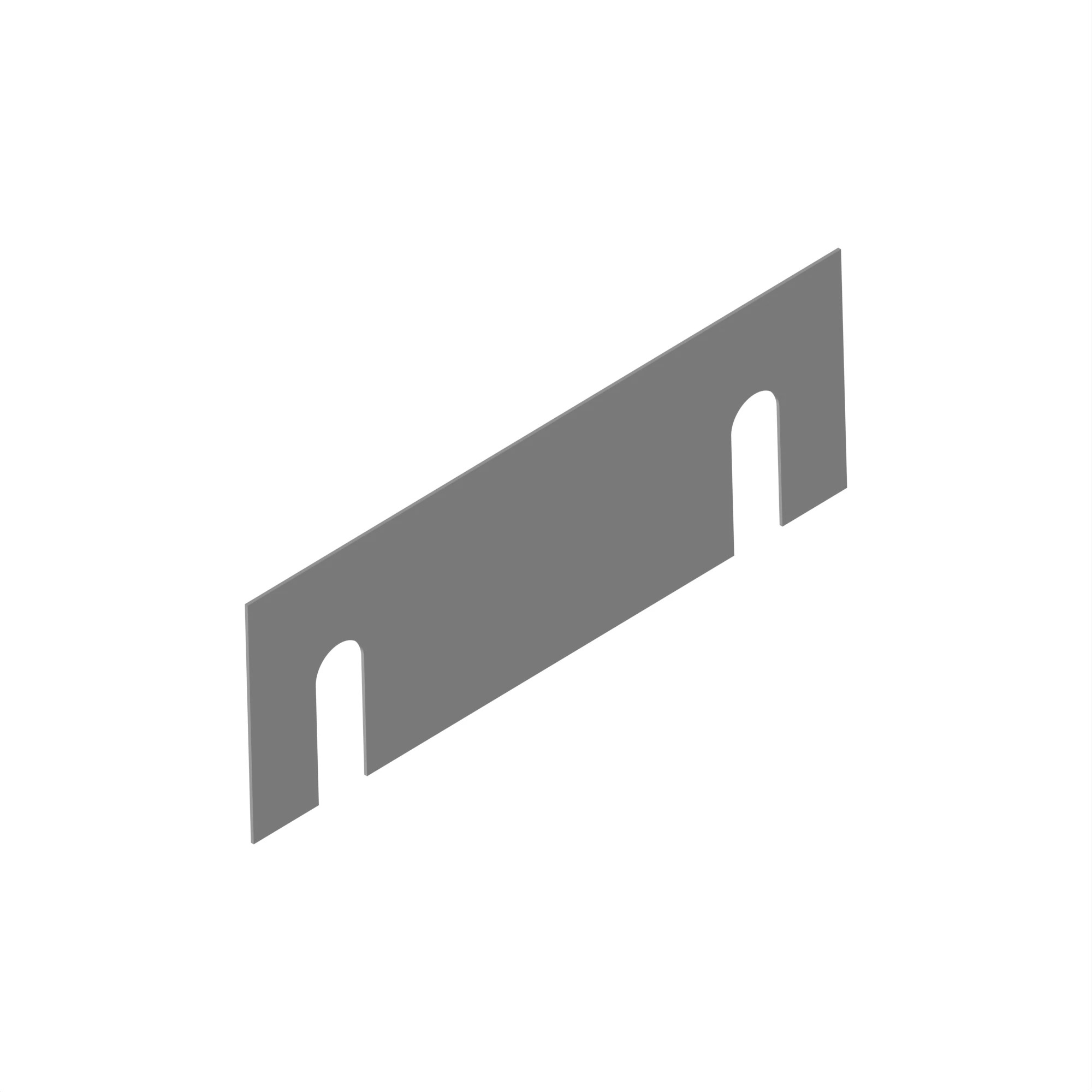 John Deere Two Slots Rectangular Shim - E52003