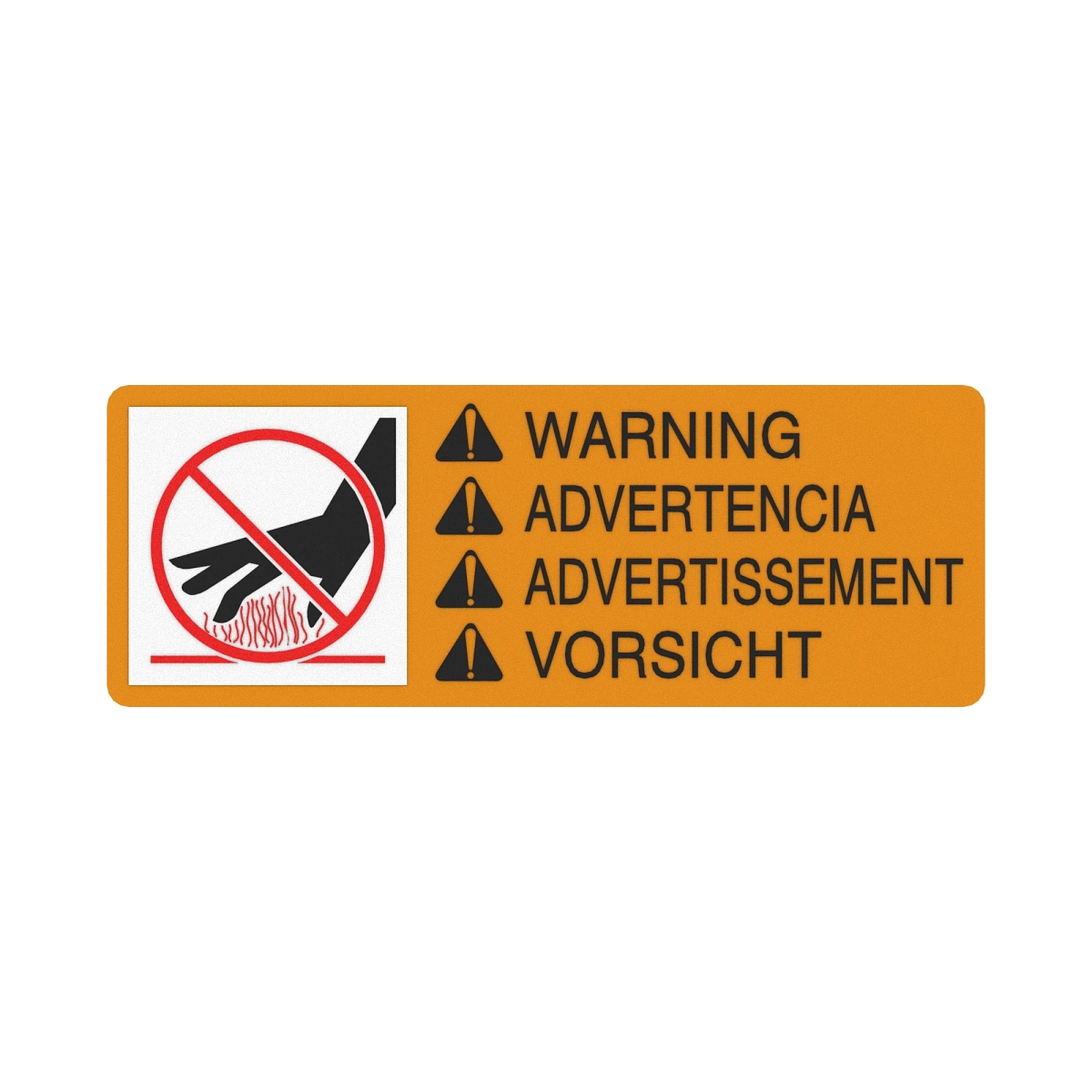 Label, Hot Surface