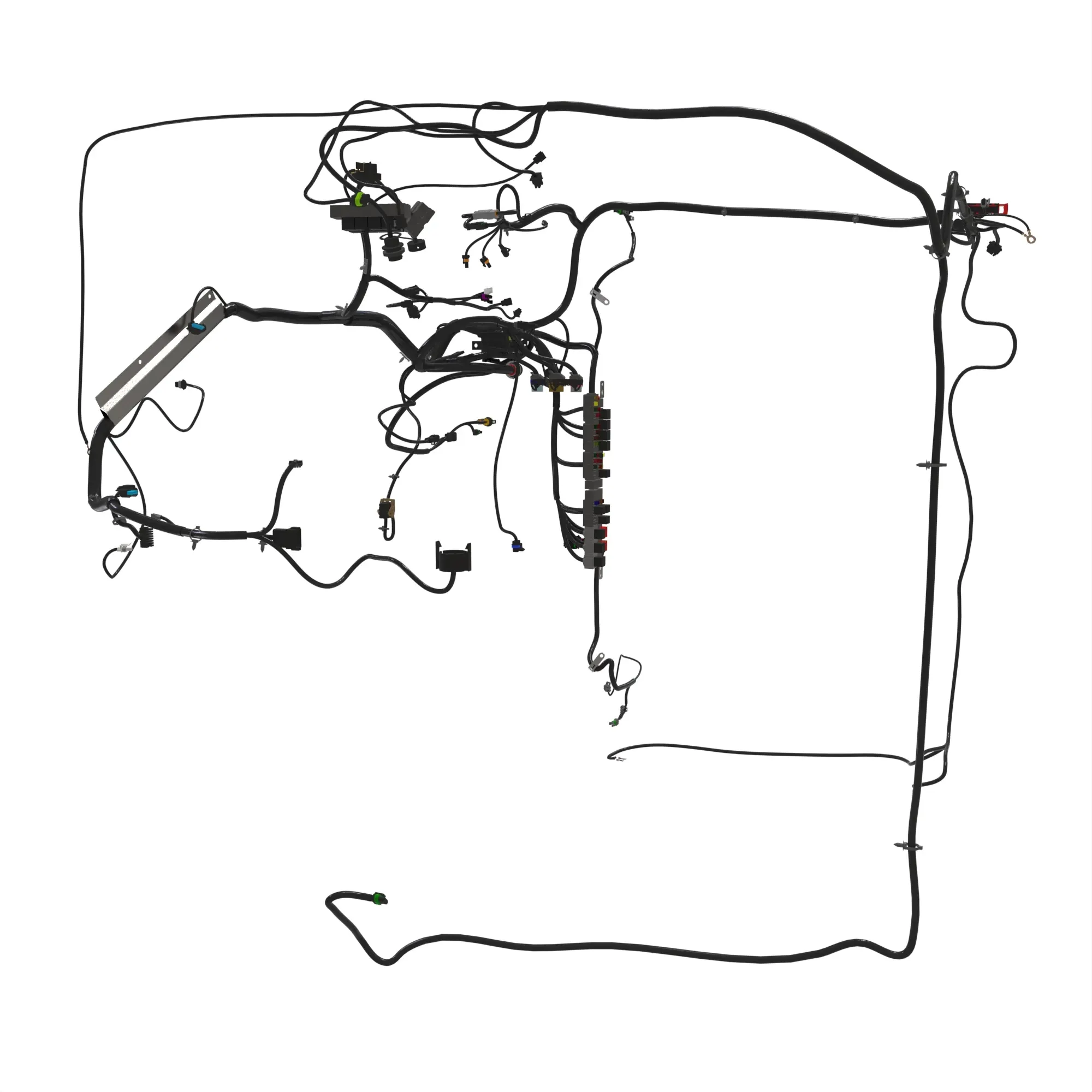 CAB WIRING HARNESS, BRAZIL 7J ST3 &