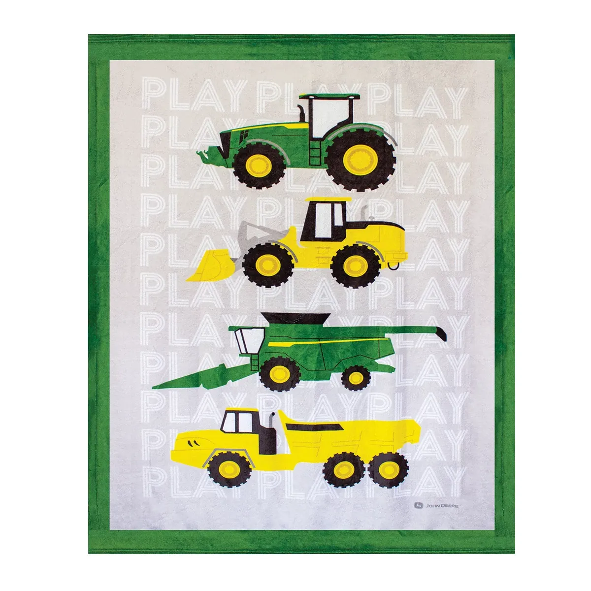 Kids Tractor Blanket