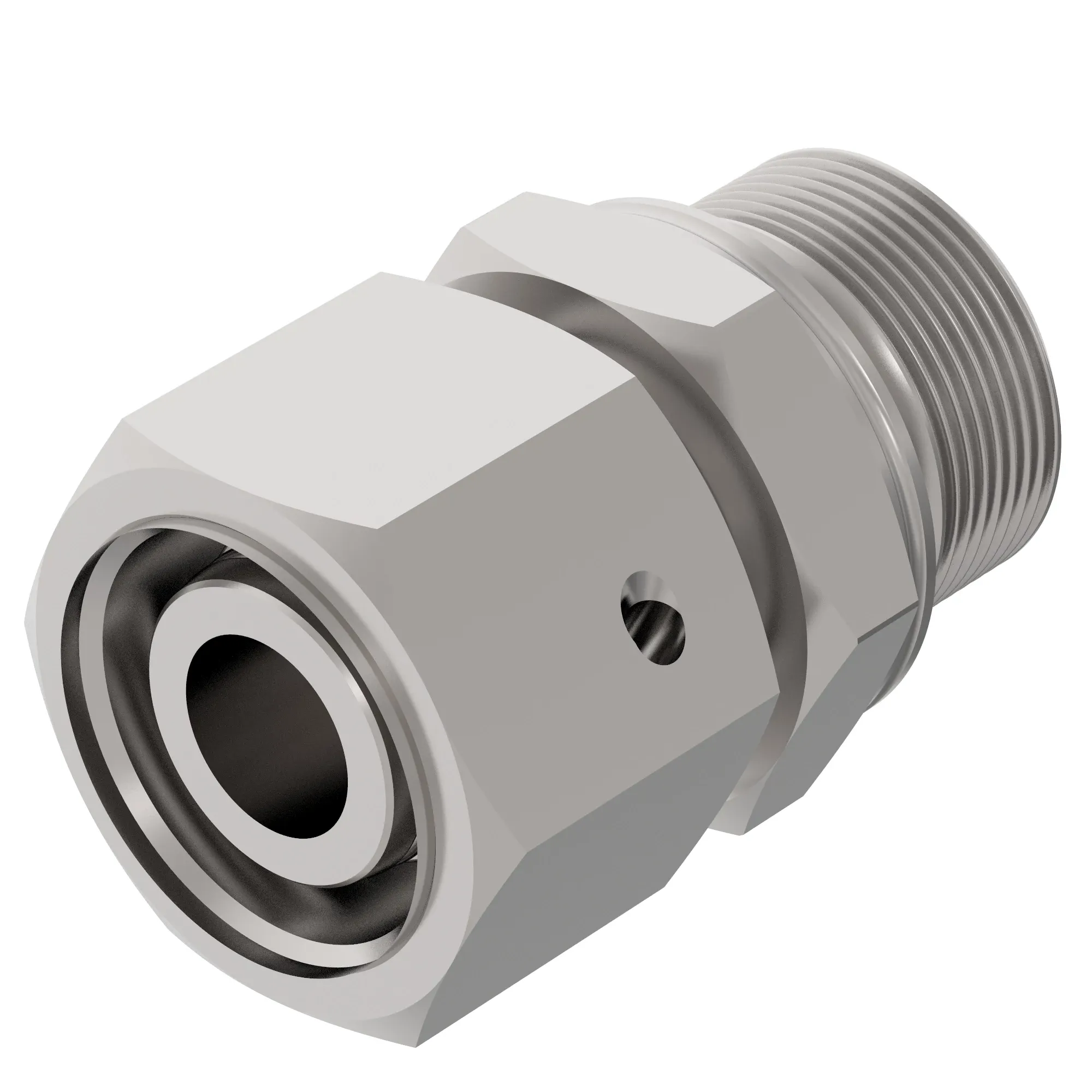 FITTING, M SERIE LOADER
ISO 6149-3 M22X1.5 TO FEMALE M22X1.5 ISO 8434-1