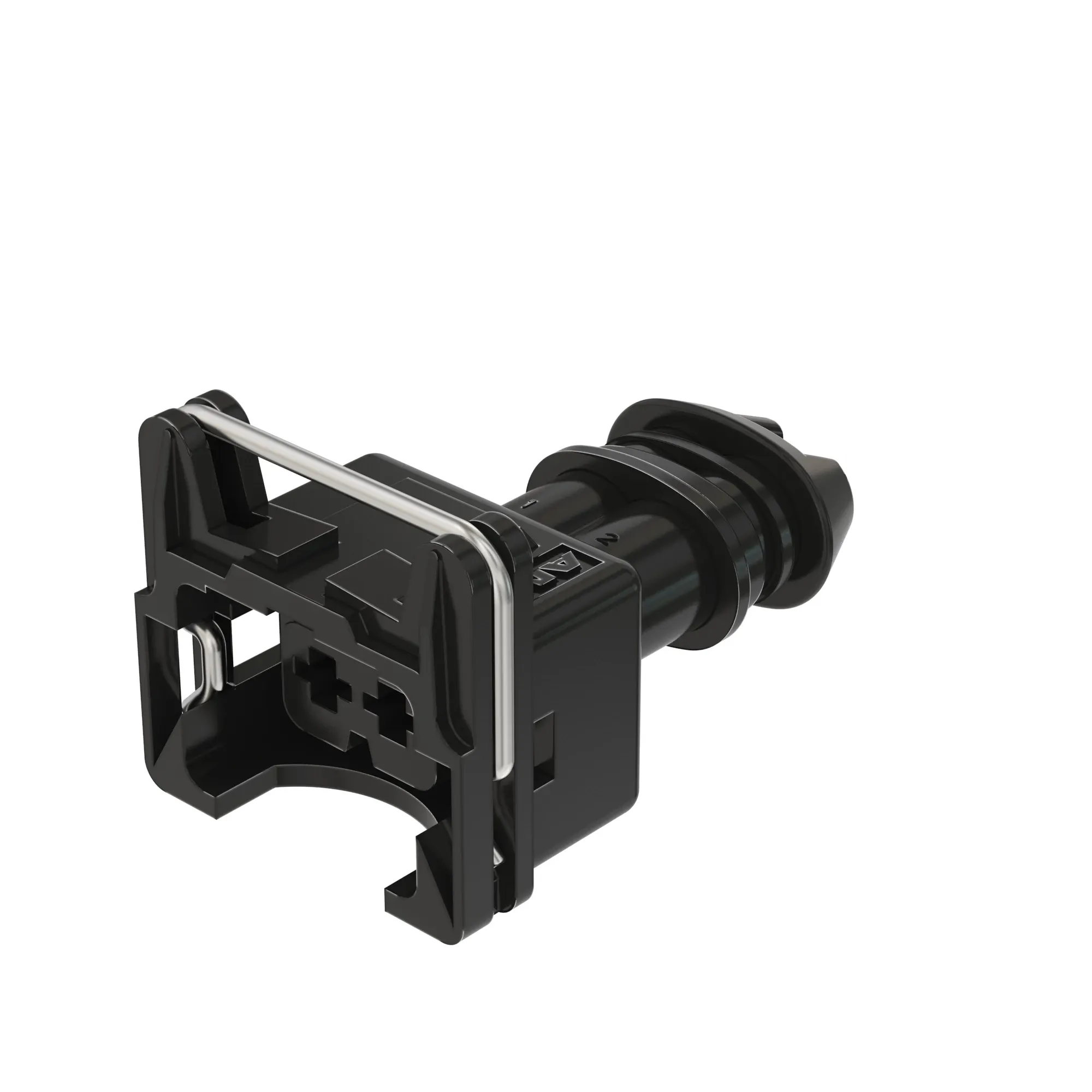 Conn Tyco Jpt 2W Fs Gry Plstc