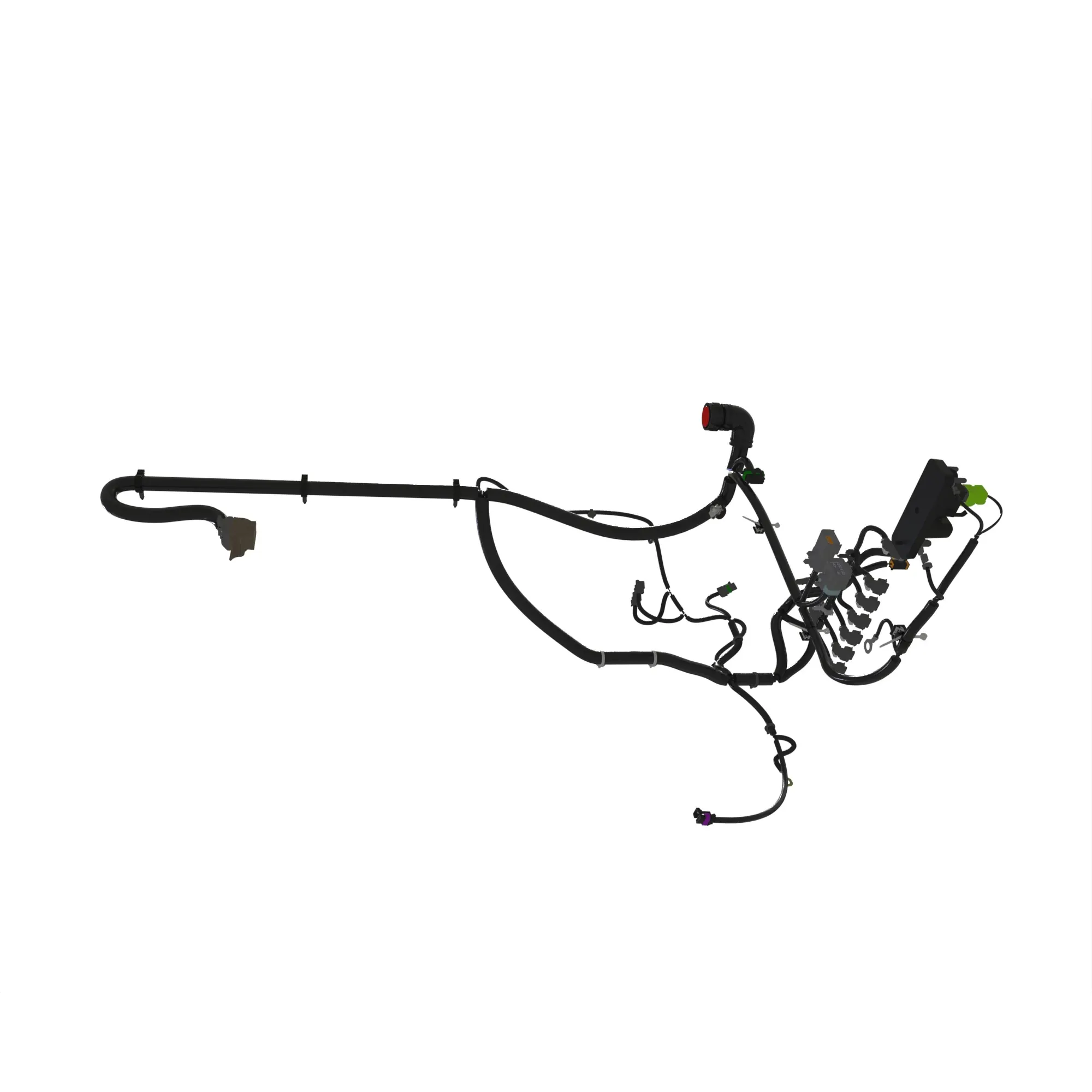John Deere Electro-Hydraulic Hitch Cab Suspension Wiring Harness - RE315311