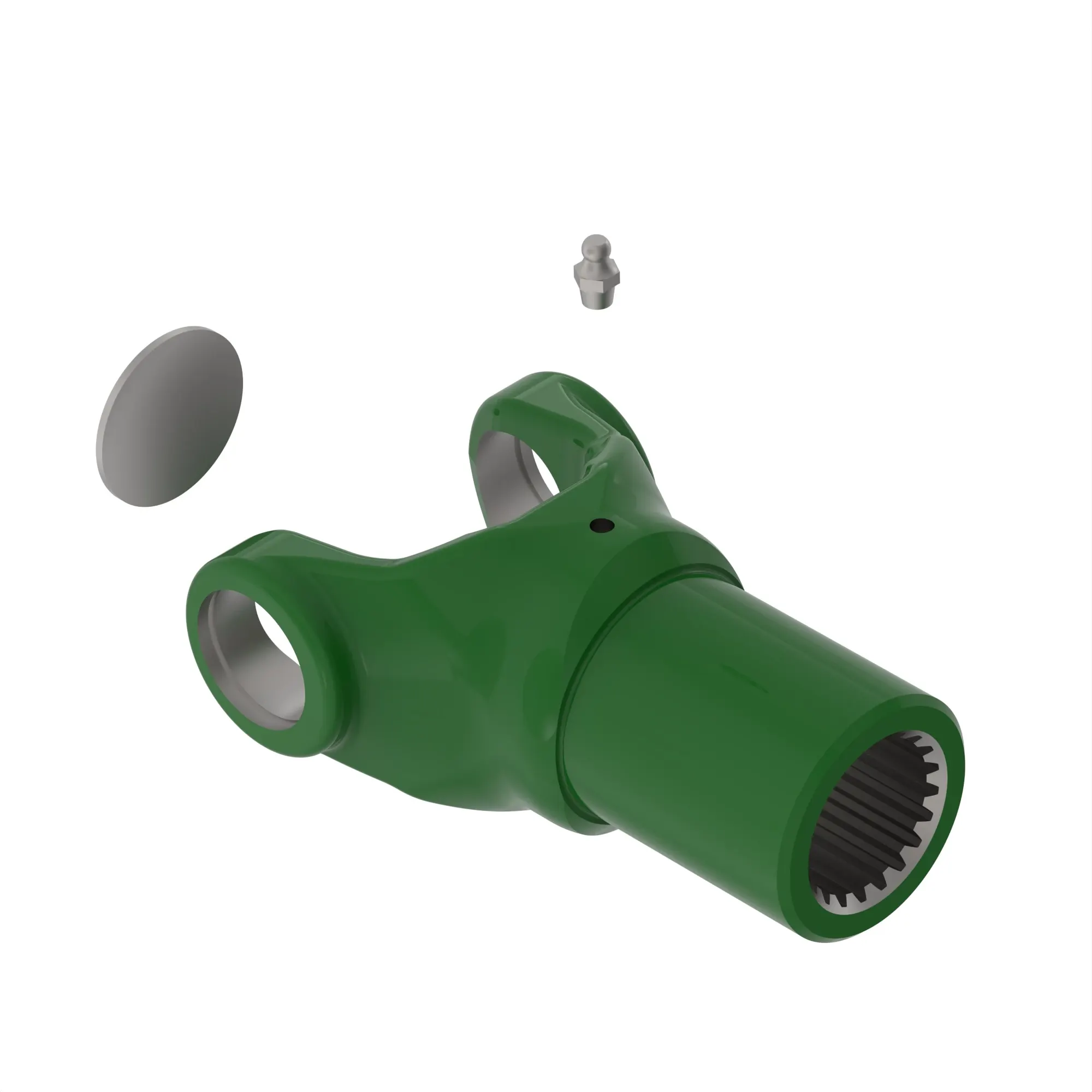 YOKE WITH SHAFT, YOKE ASSEMBLY WITH