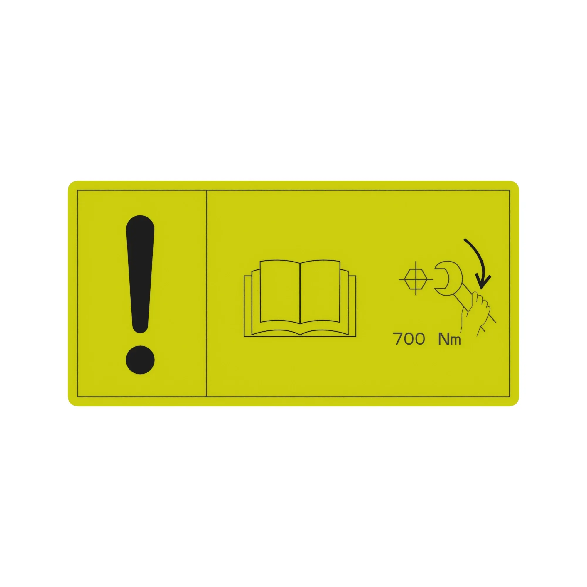 John Deere Label, Torque - N402759