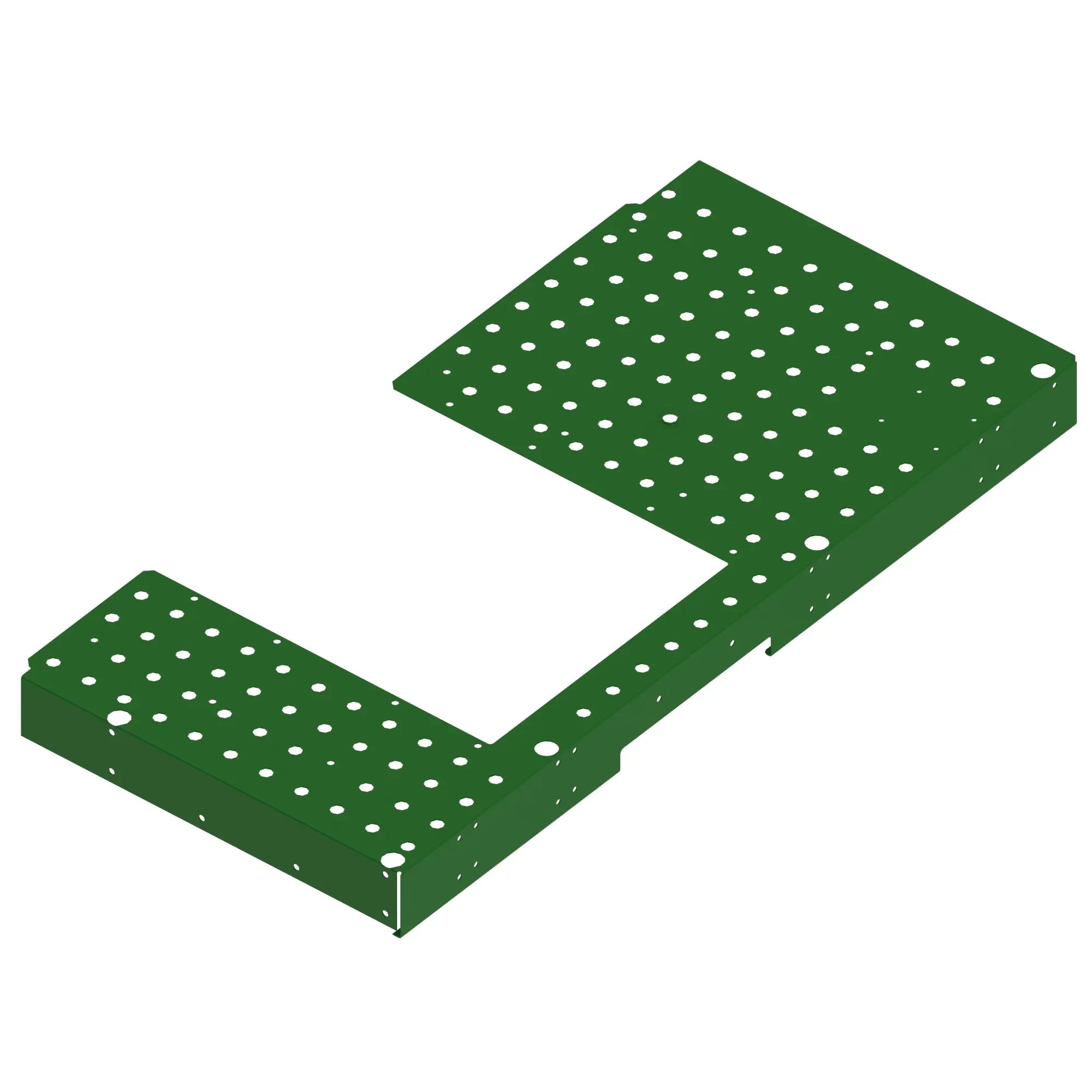 John Deere Left Side Floor Extension Sheet - N372841