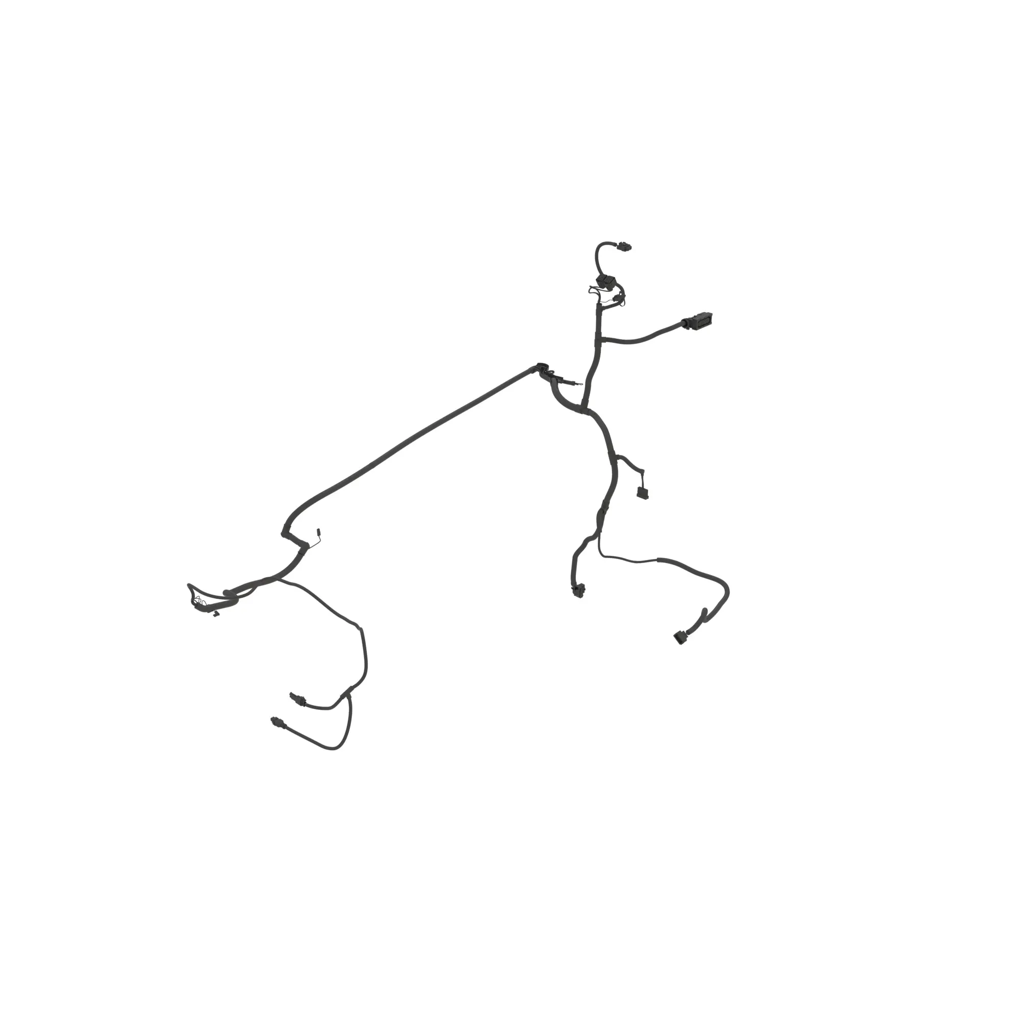 John Deere Vehicle Wiring Harness without Front Controller  - AL214820