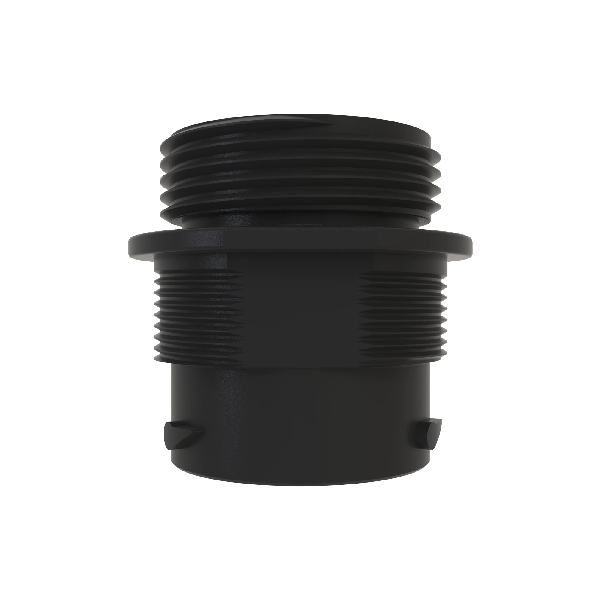 CONN DEUTSCH HDP20 8W FS BLK PLSTC