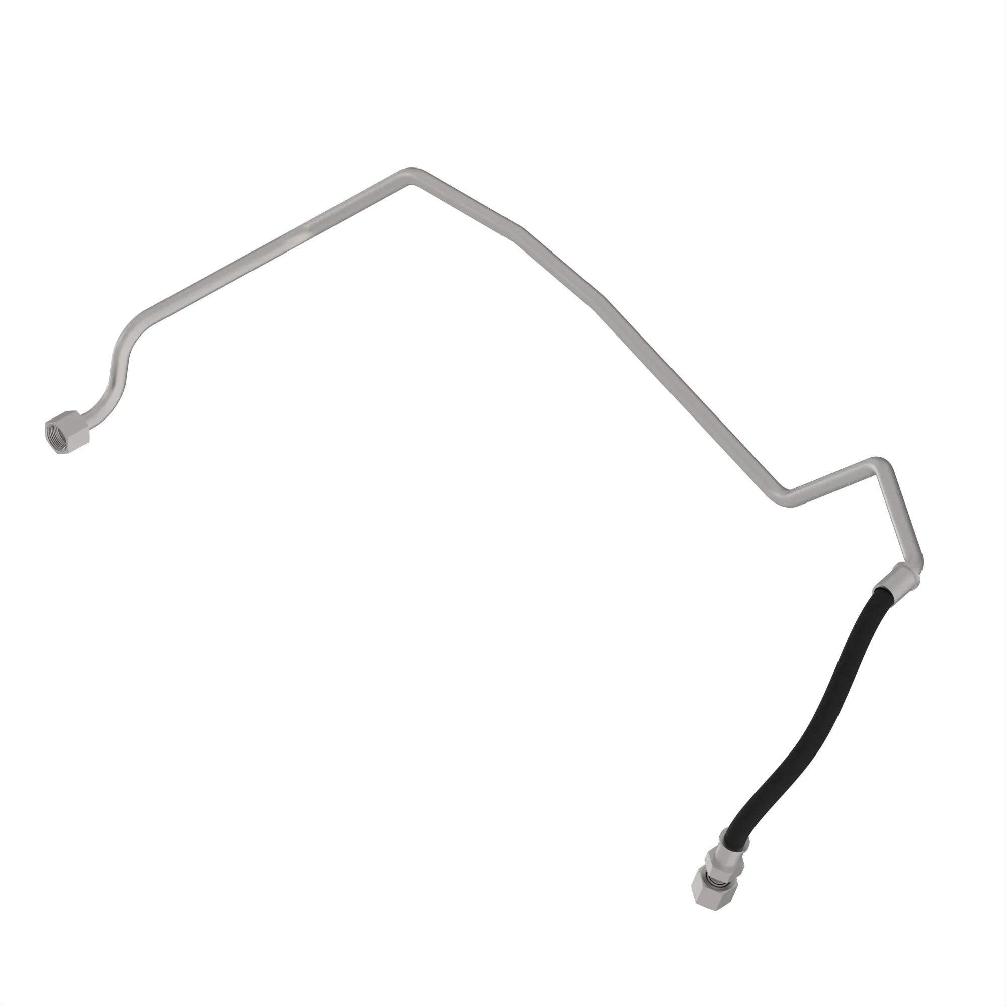 John Deere Air Compressor Coolant Line - DZ121266