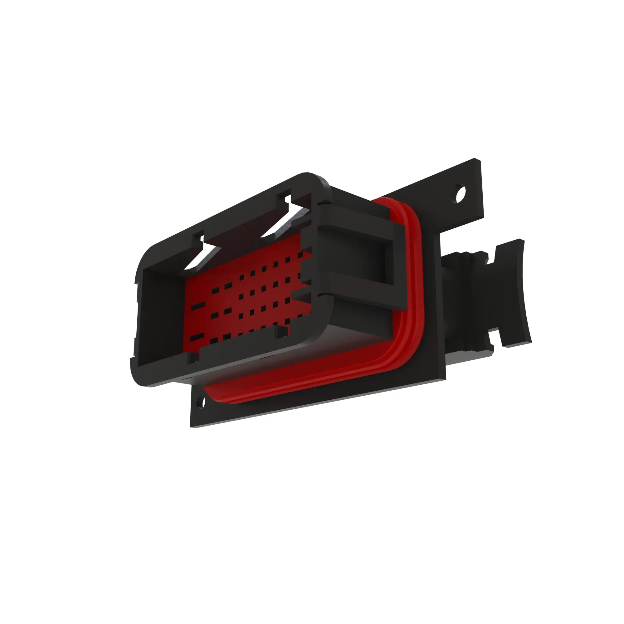 John Deere Blue External Electrical Connector Housing, 42 Cavities - 57M8199