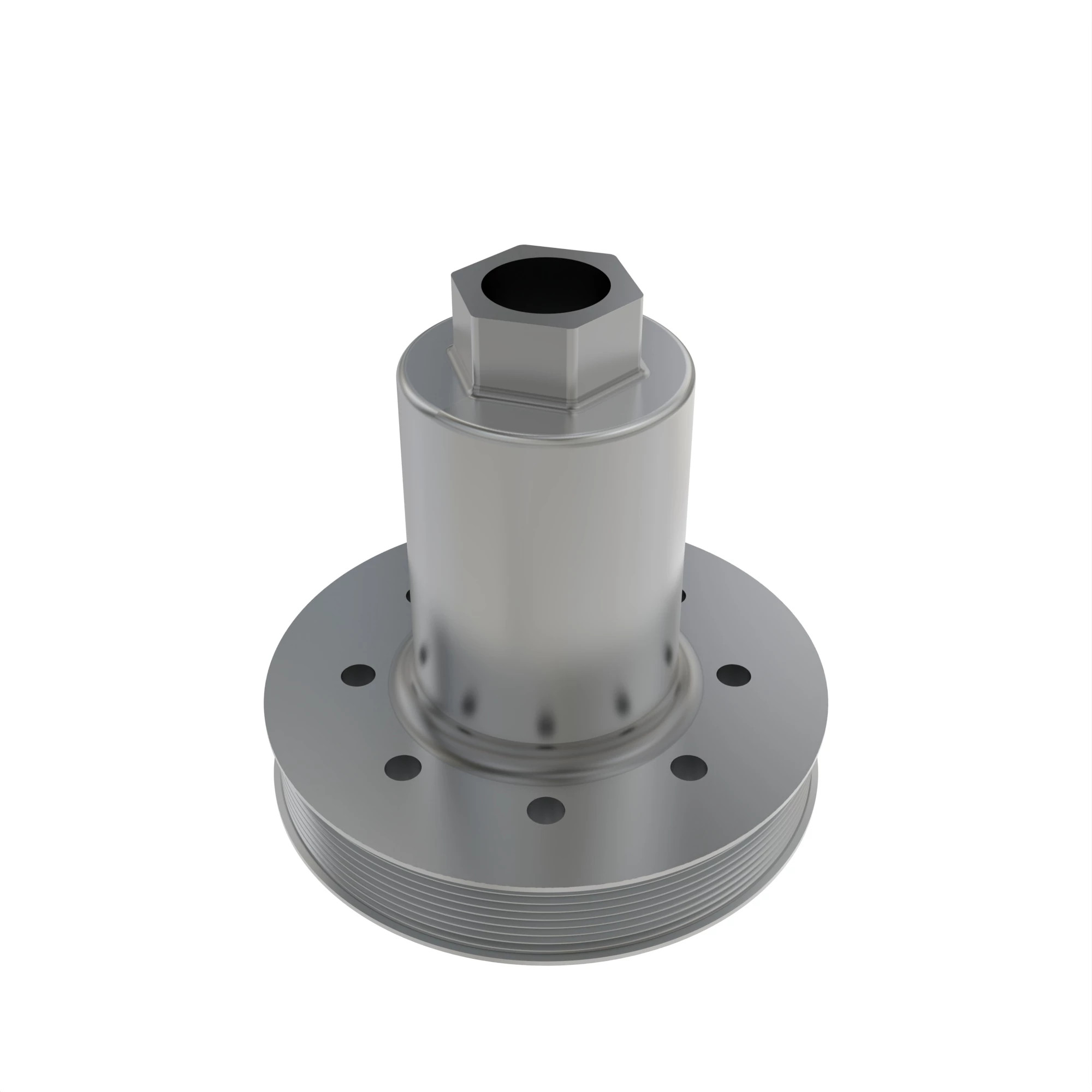 John Deere Compressor and Alternator Drive Pulley - N307969