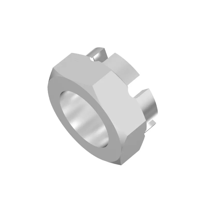 John Deere Hexagonal Slotted Nut, M24 - 14M7519