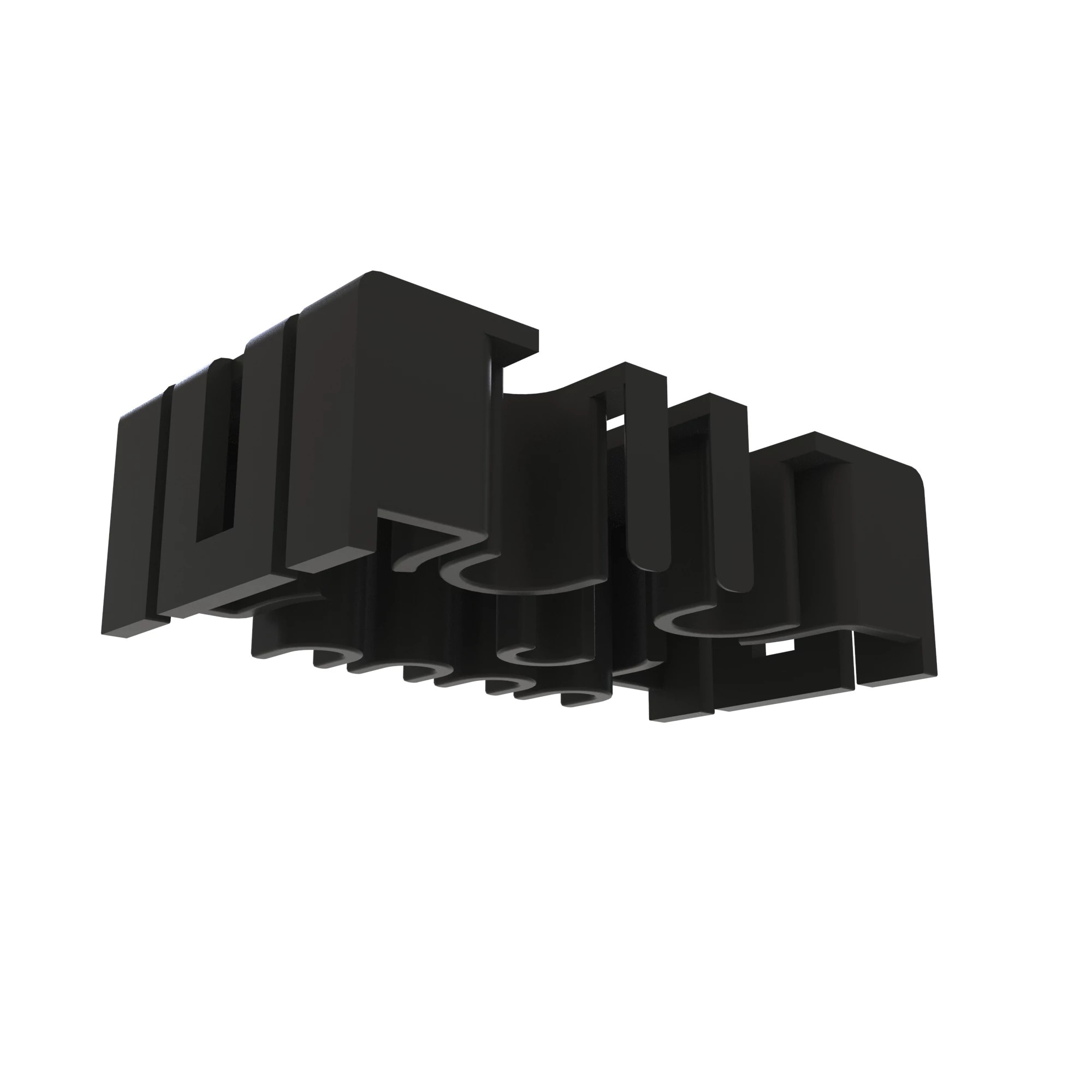 John Deere Black Electrical Connector Terminal - 57M7699