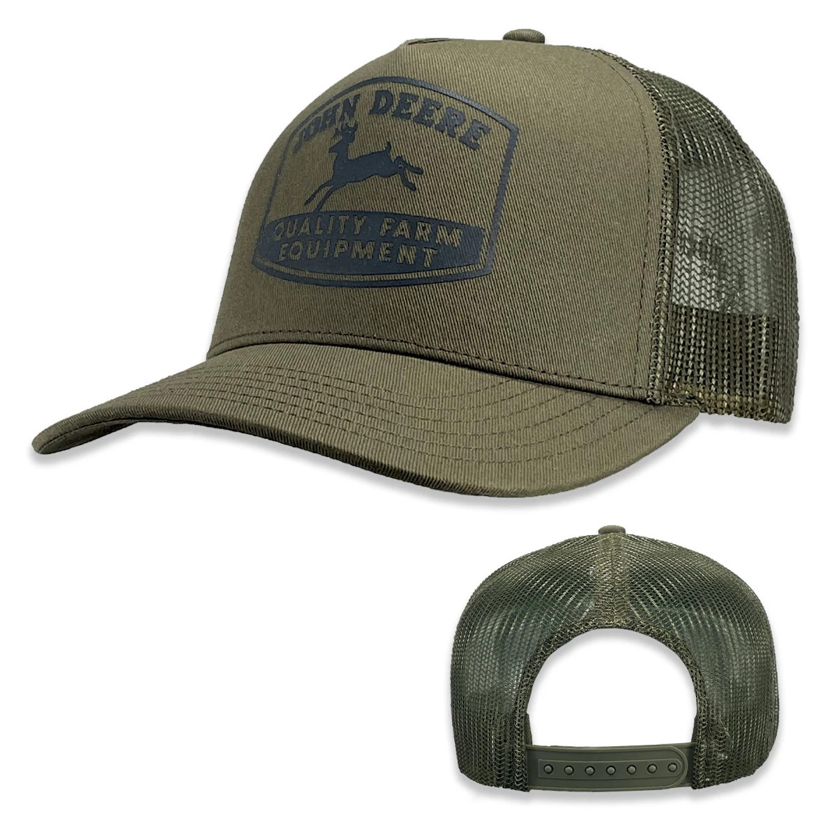 Vintage Logo Olive Trucker Hat