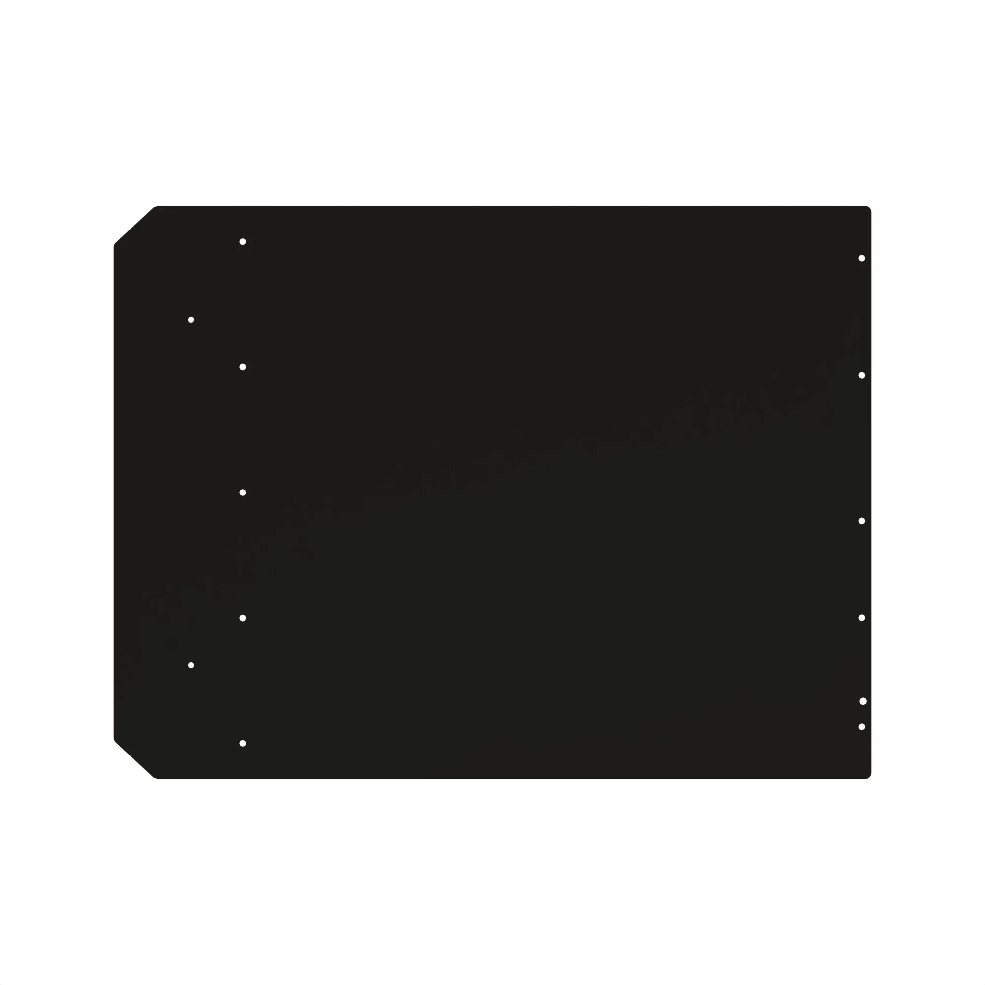 SHIELD, SHIELD, FLEXIBLE RUBBER, DR