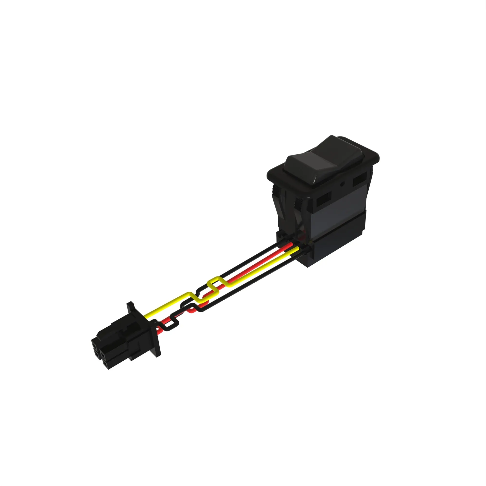 TOGGLE/ROCKER SWITCH, SEAT FIRMNESS