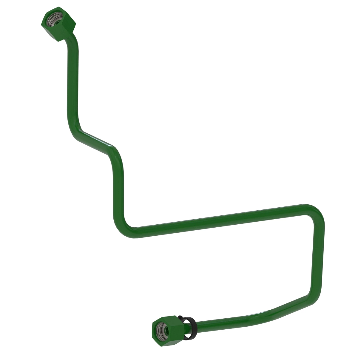 Oil Line, Aux Coupler, Retract, Pfc