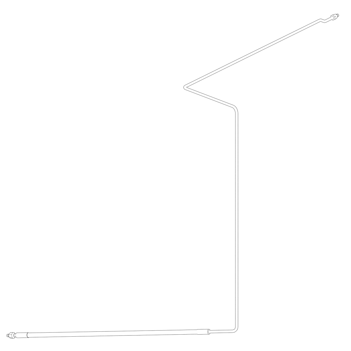 John Deere Refrigerant Hose - AH144798