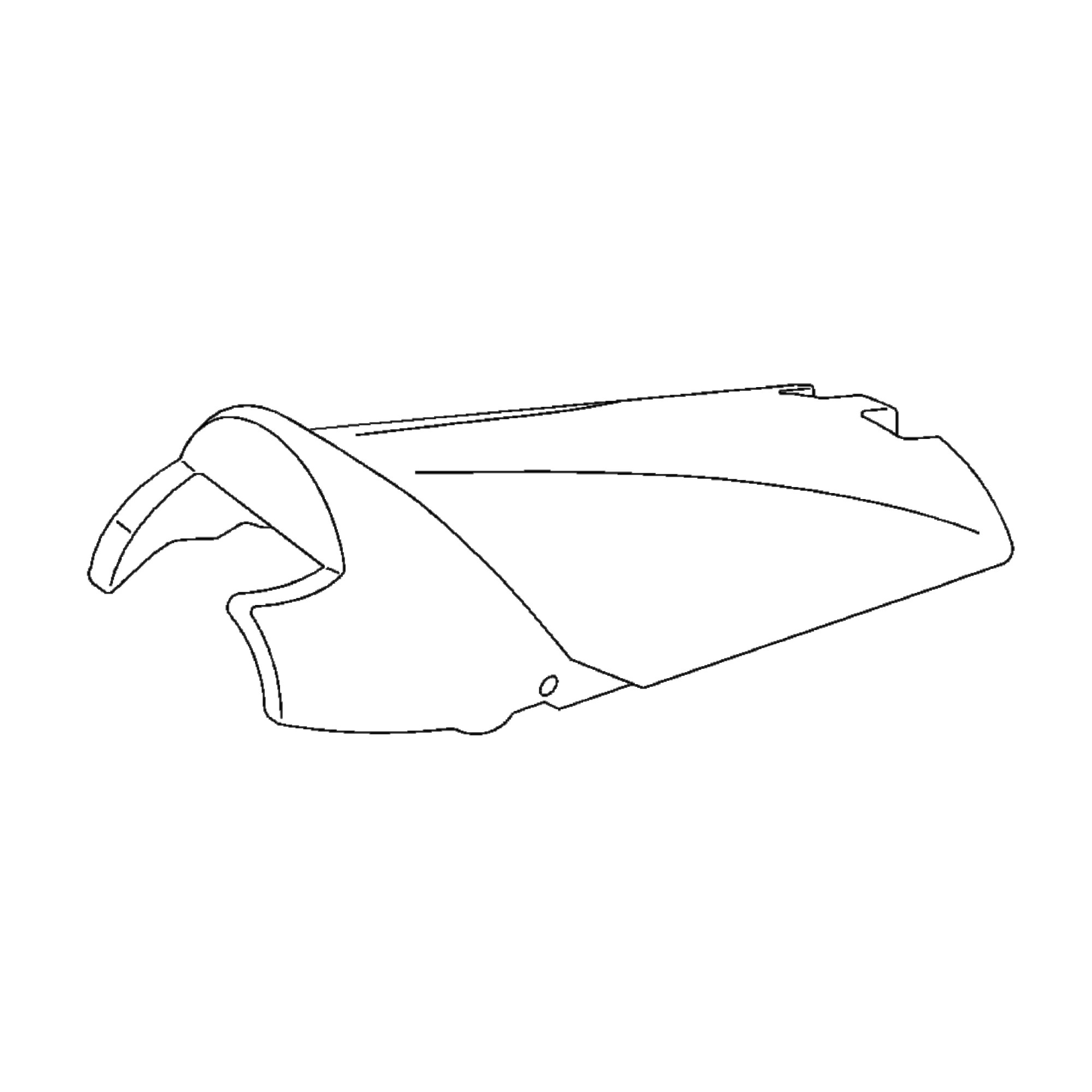 John Deere Gatherer Inner Cover - AH160066