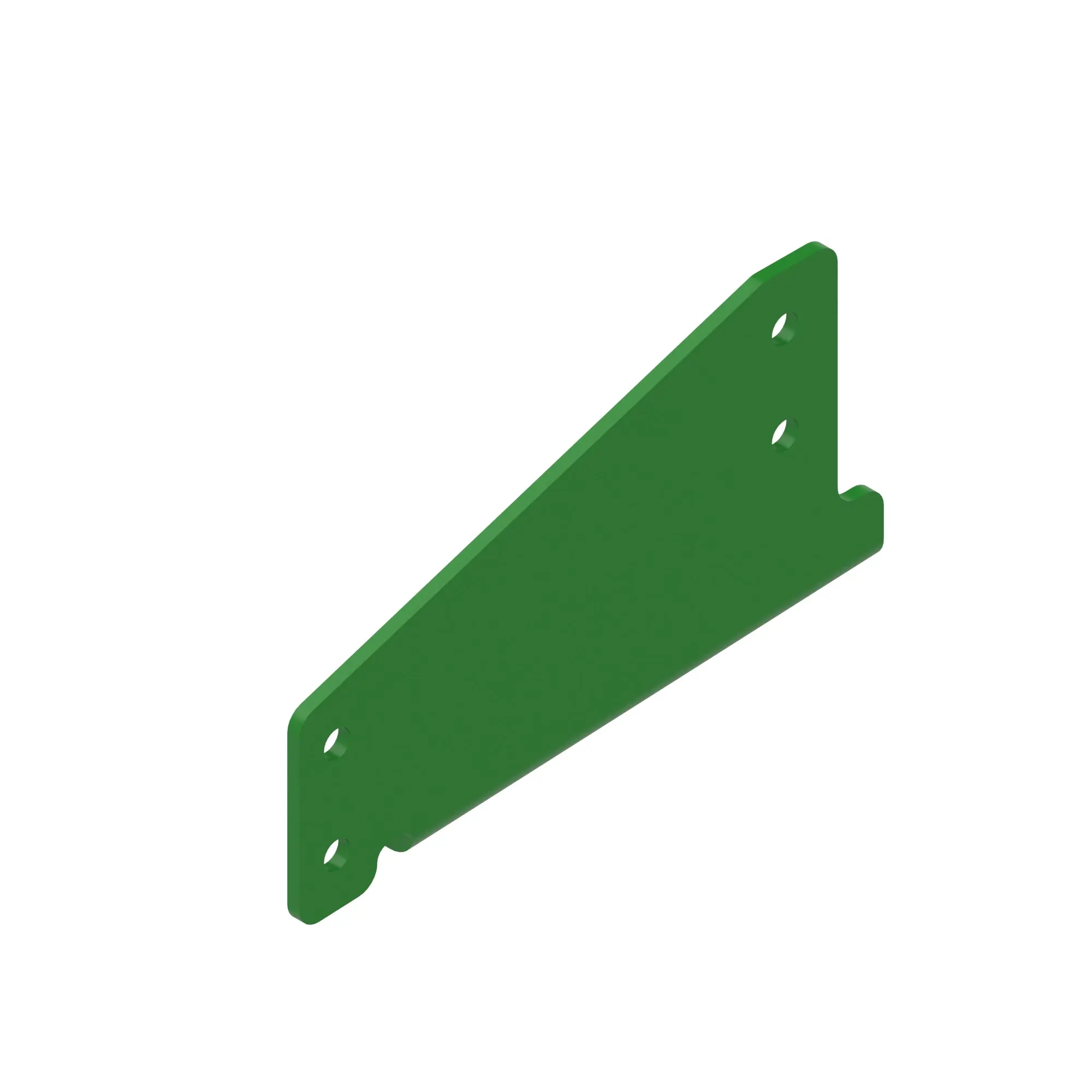 John Deere Left Side Fuel Tank Step Support - TR127449