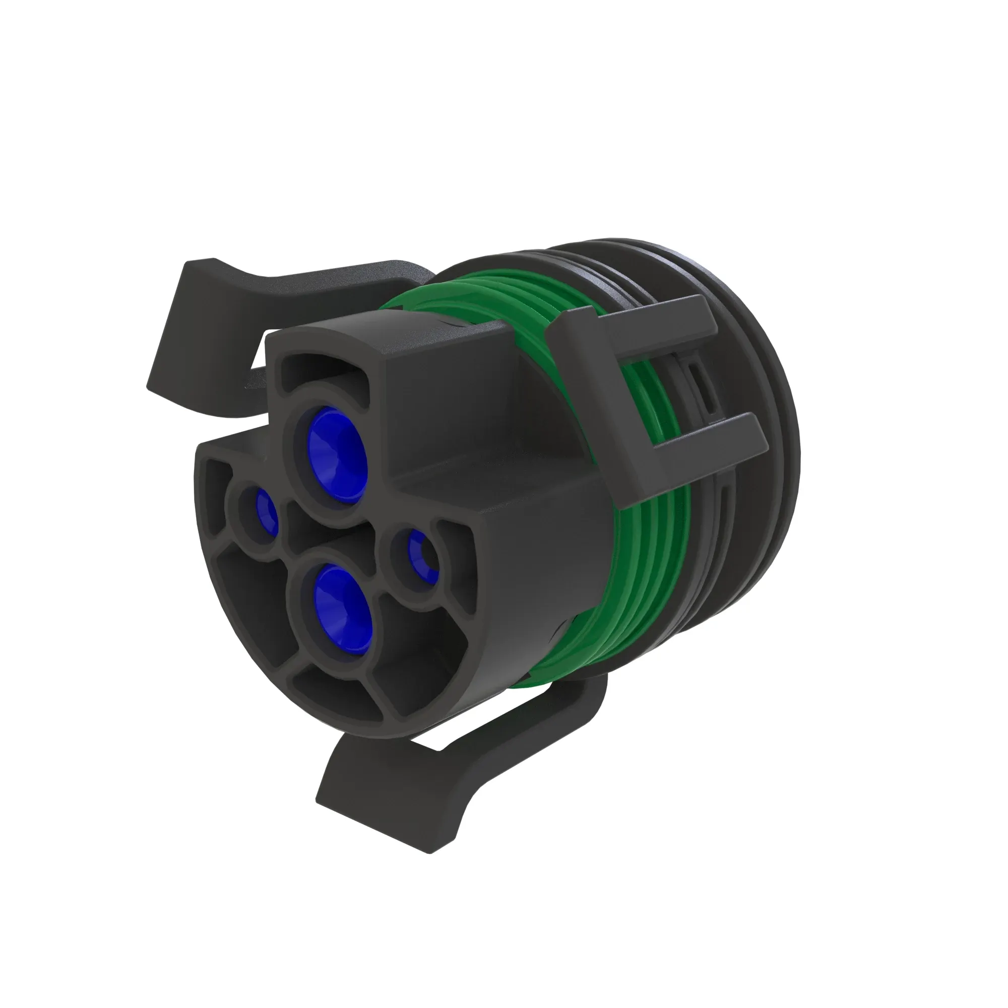 CONN POWELL IBRC 4W FS BLK PLSTC