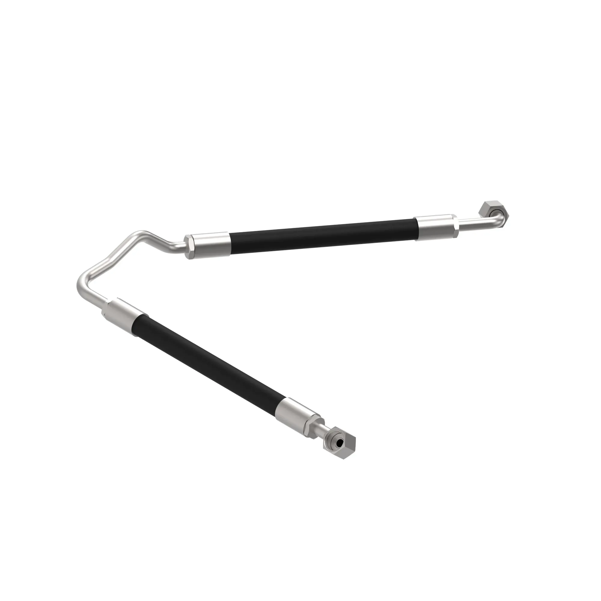 John Deere Steering Oil Line Hose - AL75590