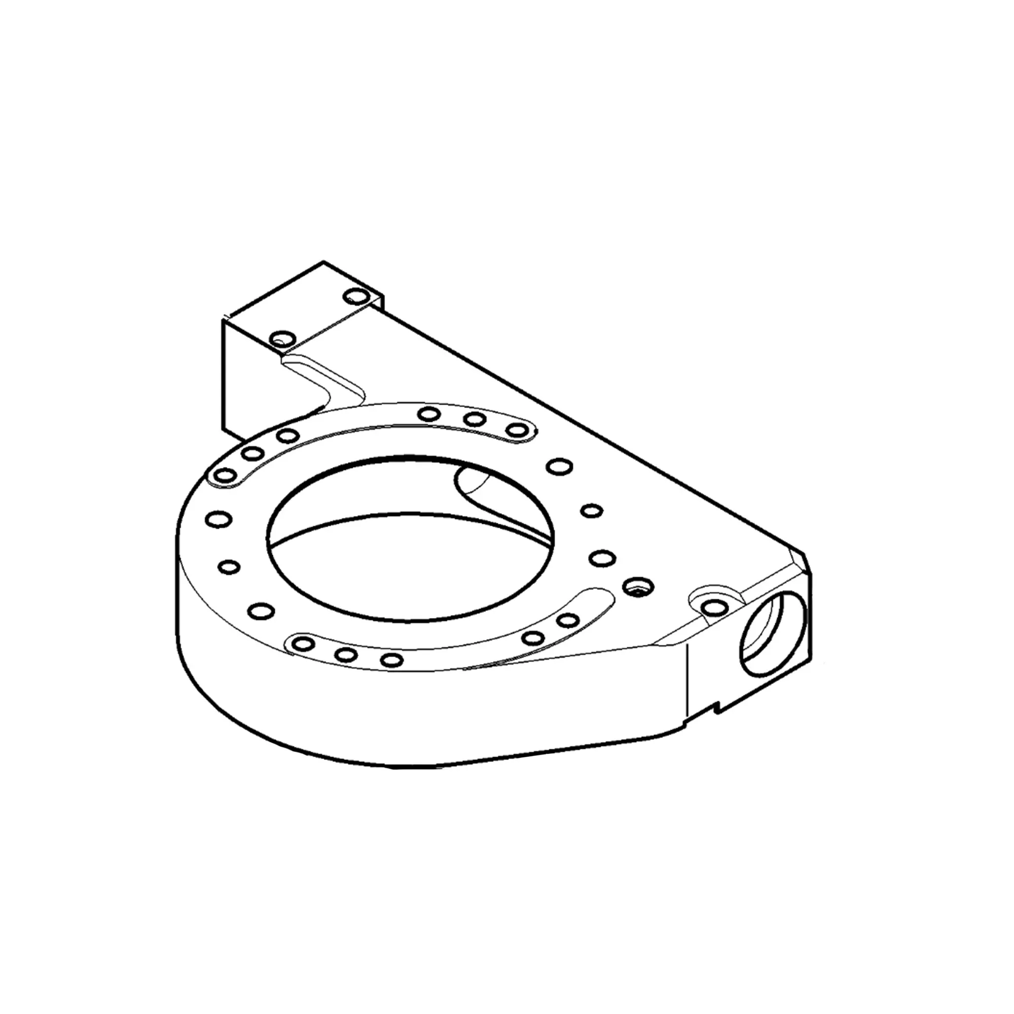 John Deere Saw Housing - F676172