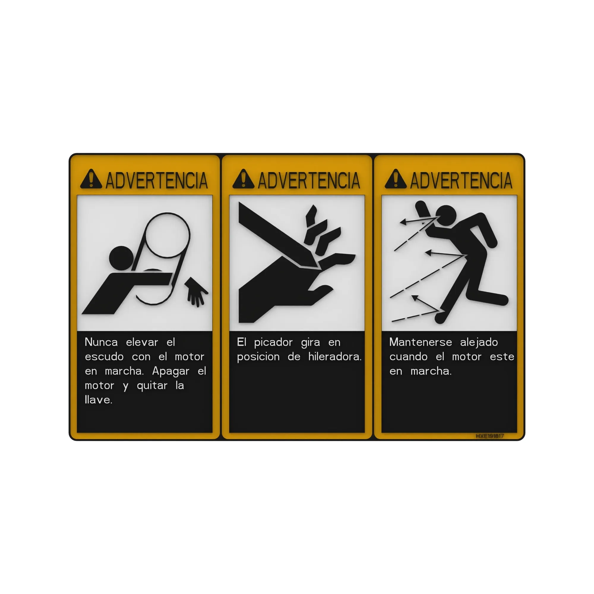 John Deere Safety Sign - HXE191817
