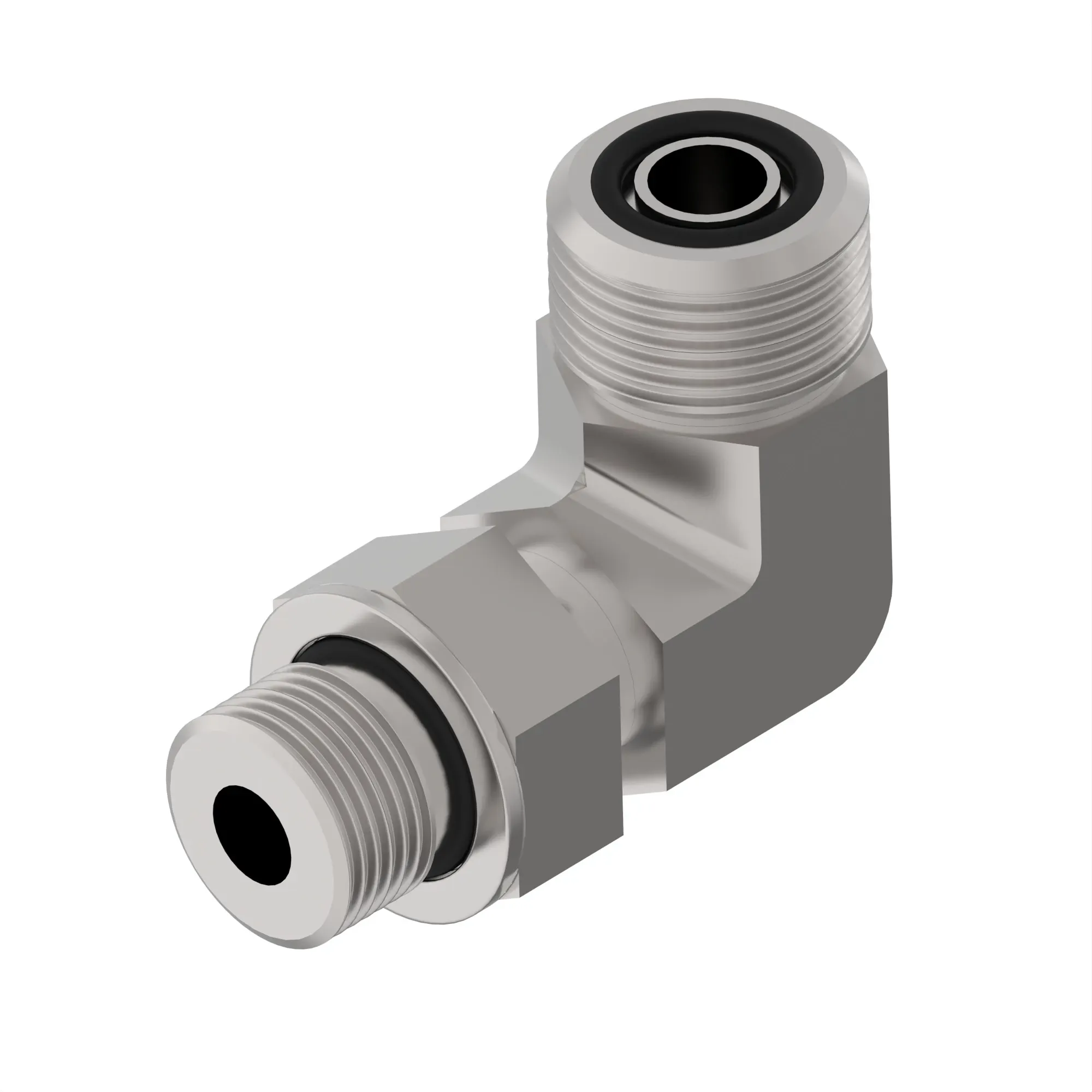 ELBOW FITTING, -6 ORFS/M14