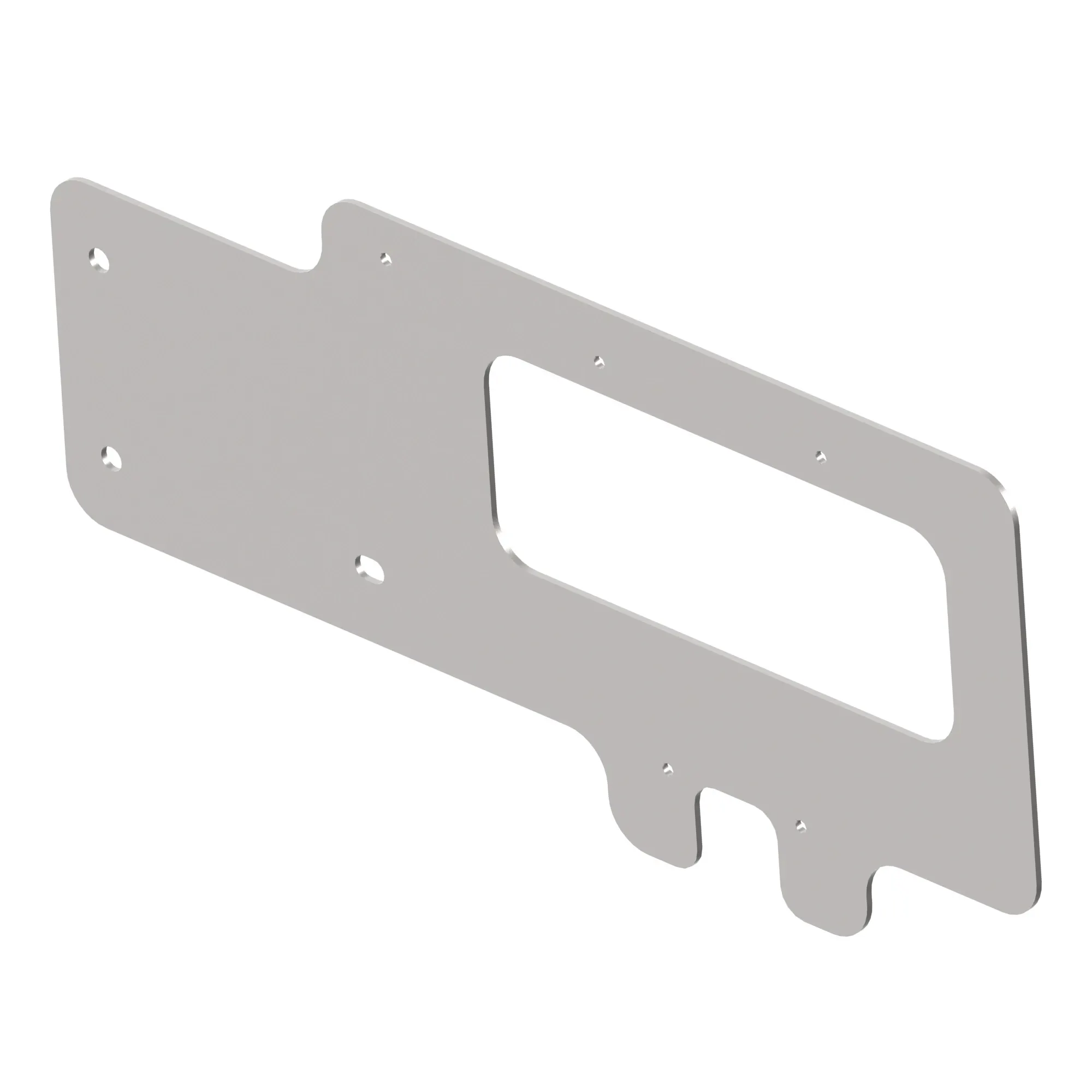 BRACKET, LICENSE PLATE