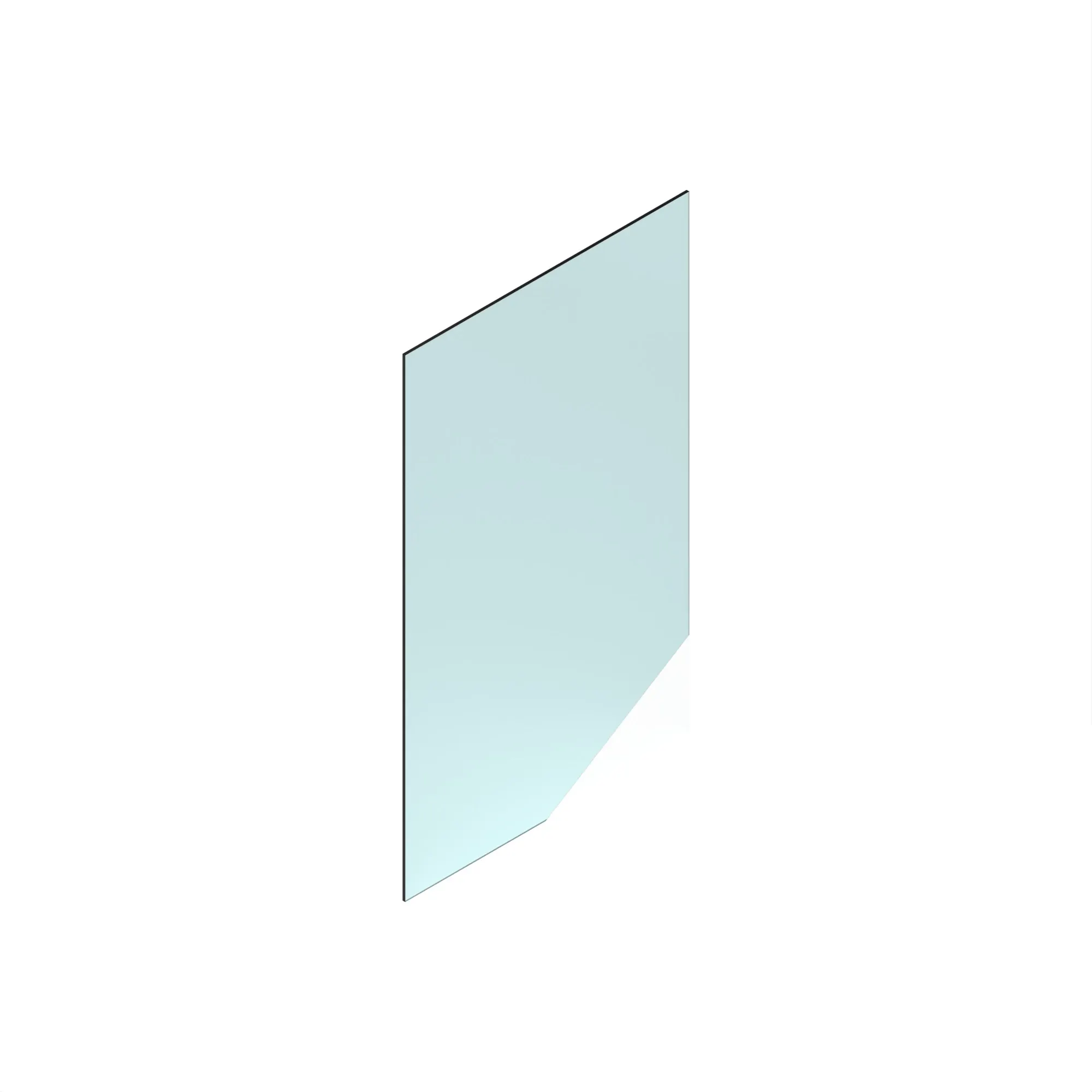 John Deere Right Side Rear Cab Window - T347282