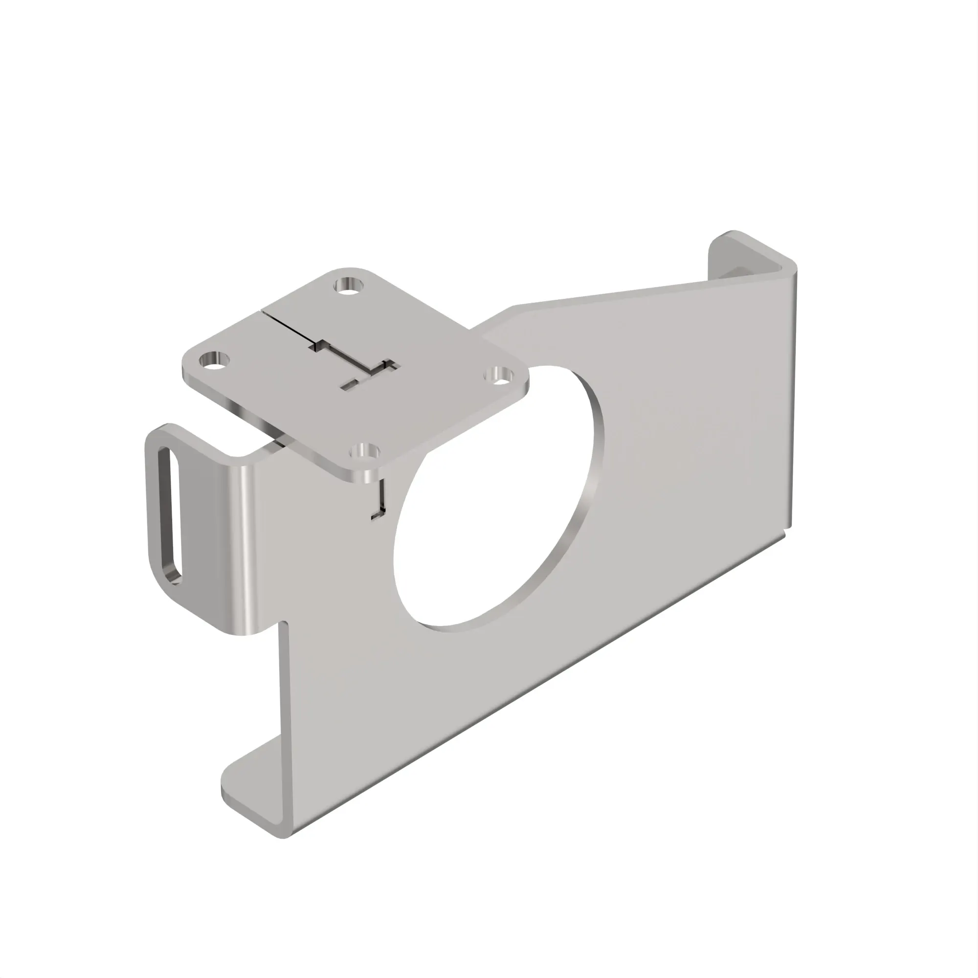 John Deere Exhaust Weldment Bracket - AT443390