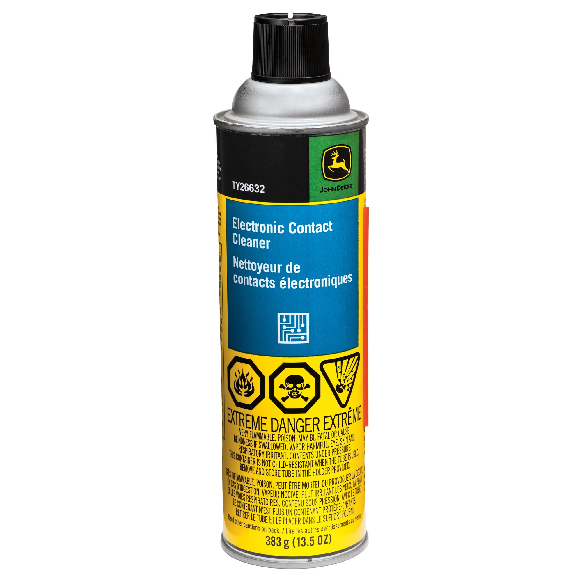 John Deere Electronic Contact Cleaner, 383 gram (13.5 Oz) - TY26632