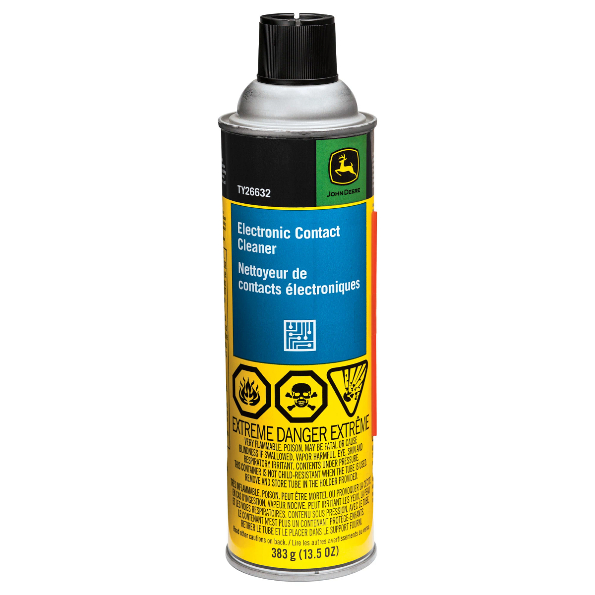 John Deere Electronic Contact Cleaner, 383 gram (13.5 Oz) - TY26632