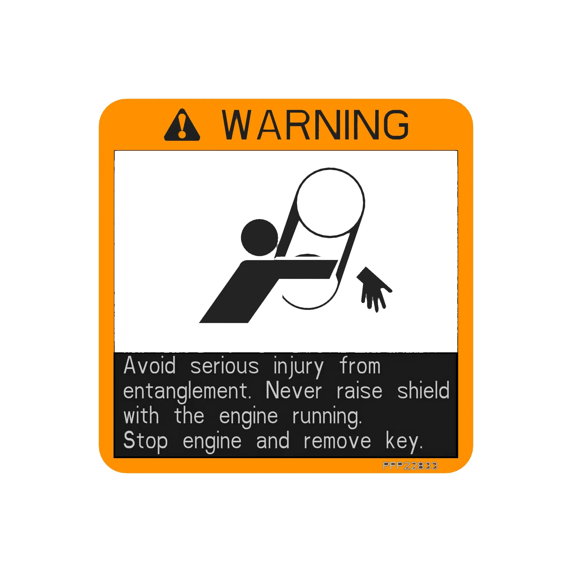 John Deere Safety Sign - PFP22833