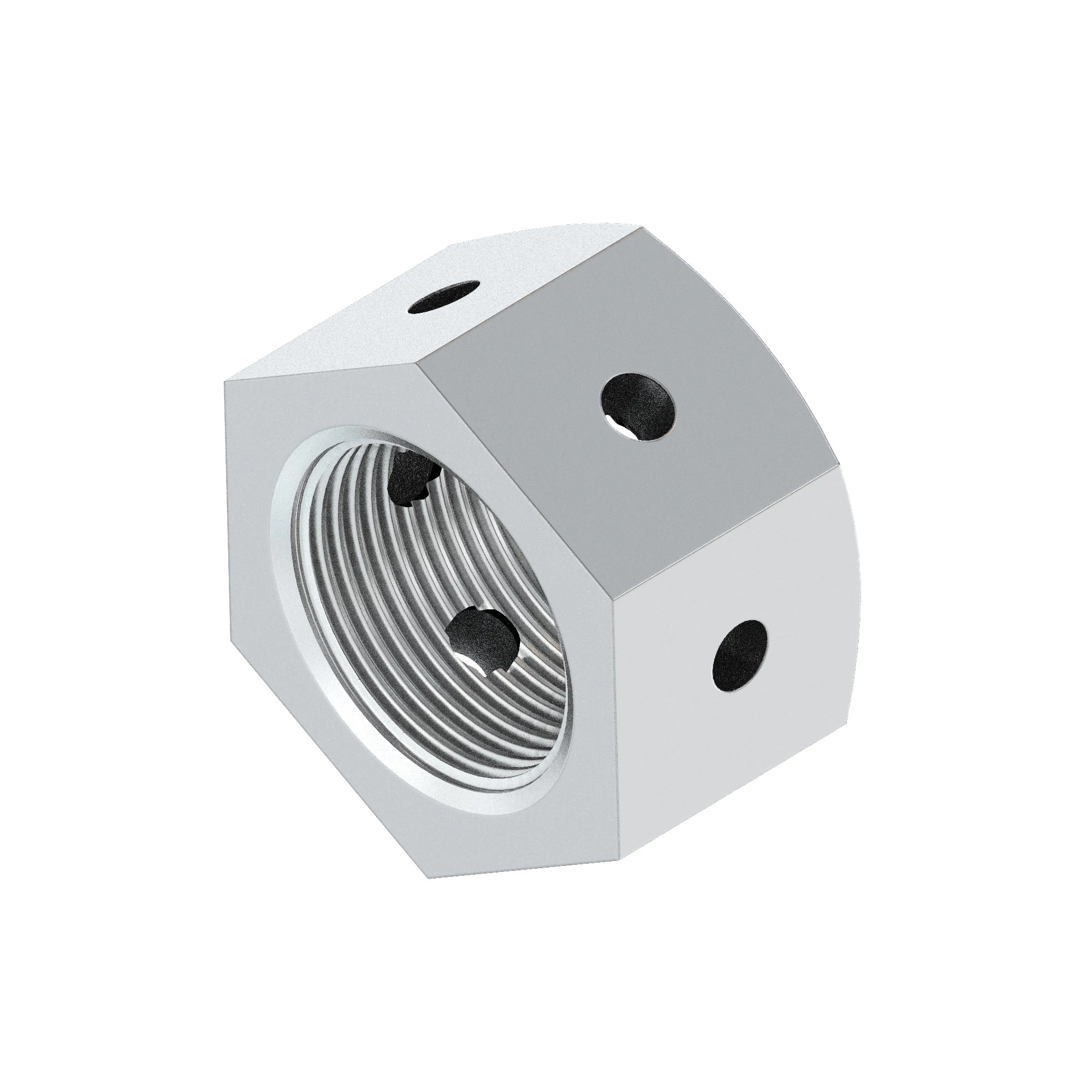 NUT, HEX THREADED INSERT M8 RIV-NUT