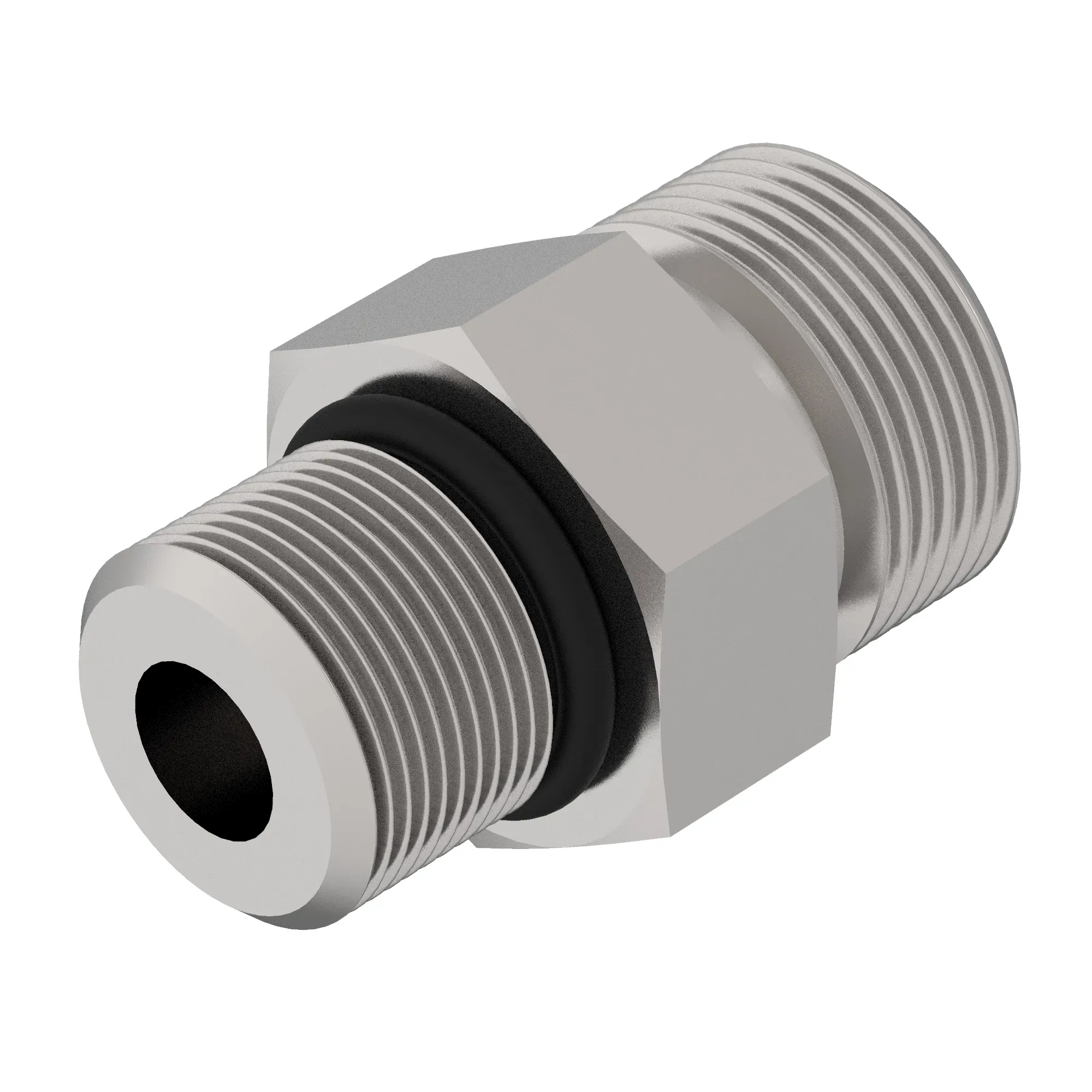 John Deere Adapter Fitting with High Temp O-Ring - RE596949